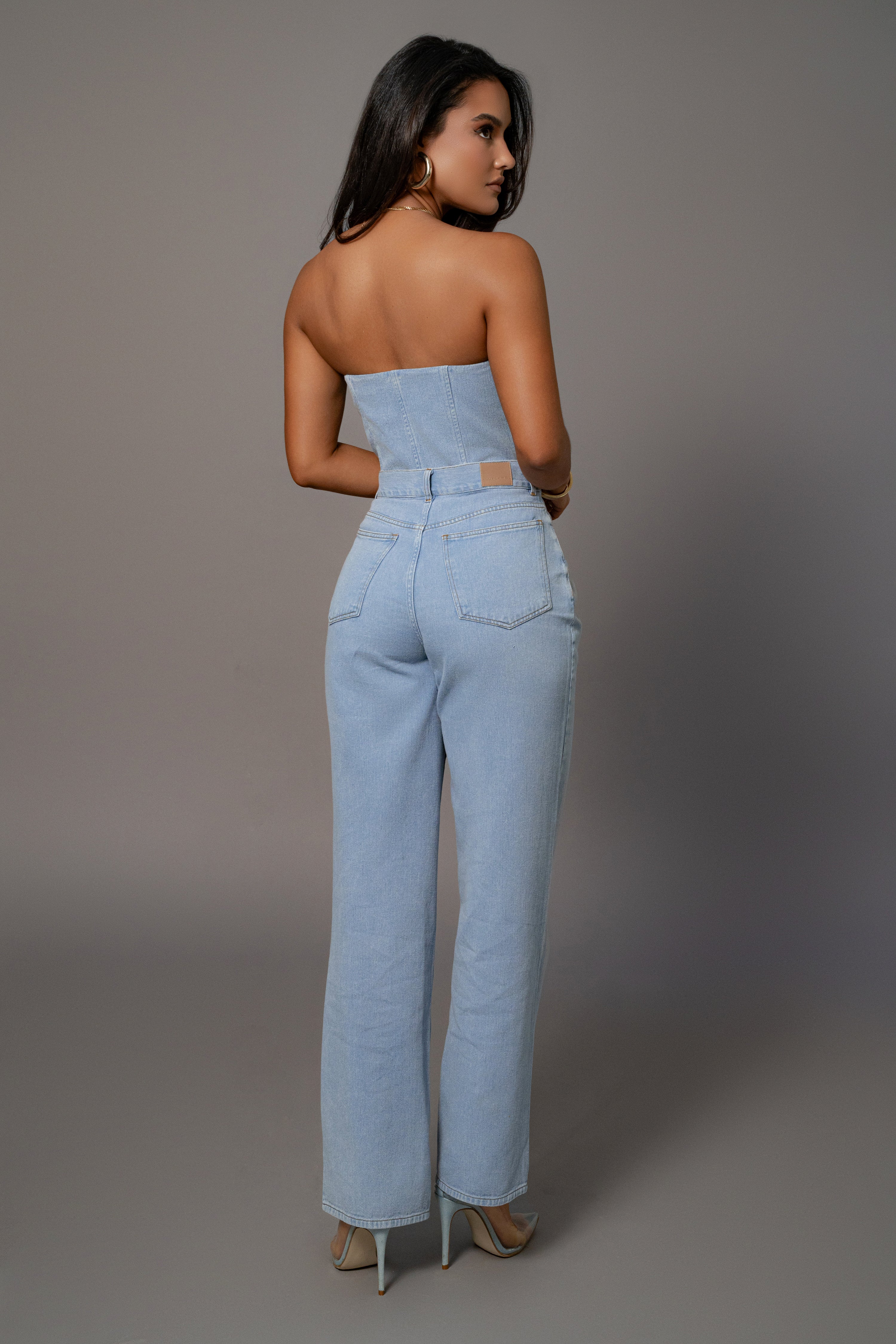 Medium Wash Denim Aline Jeans - Image 19