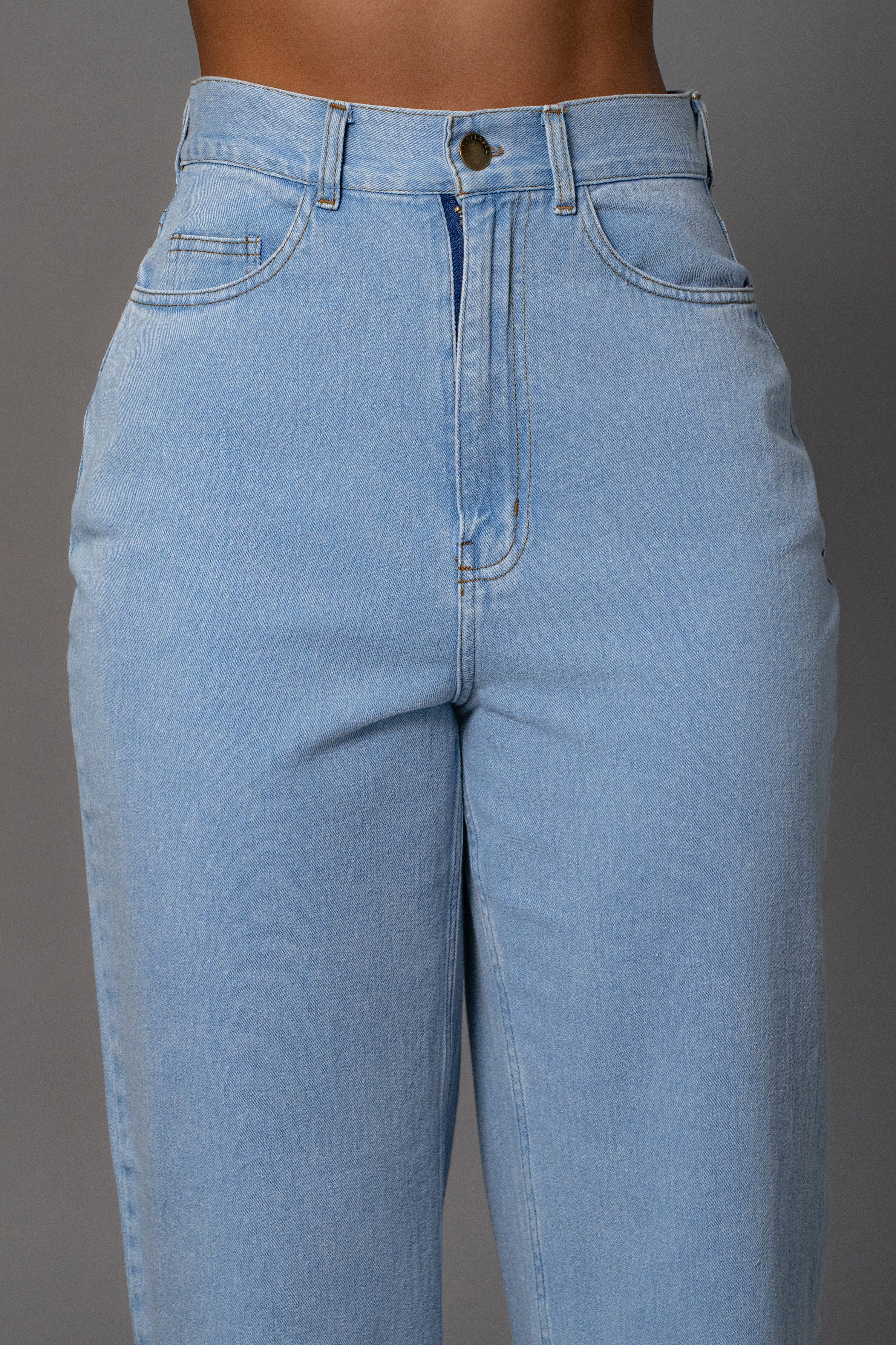 Medium Wash Denim Aline Jeans - Image 6
