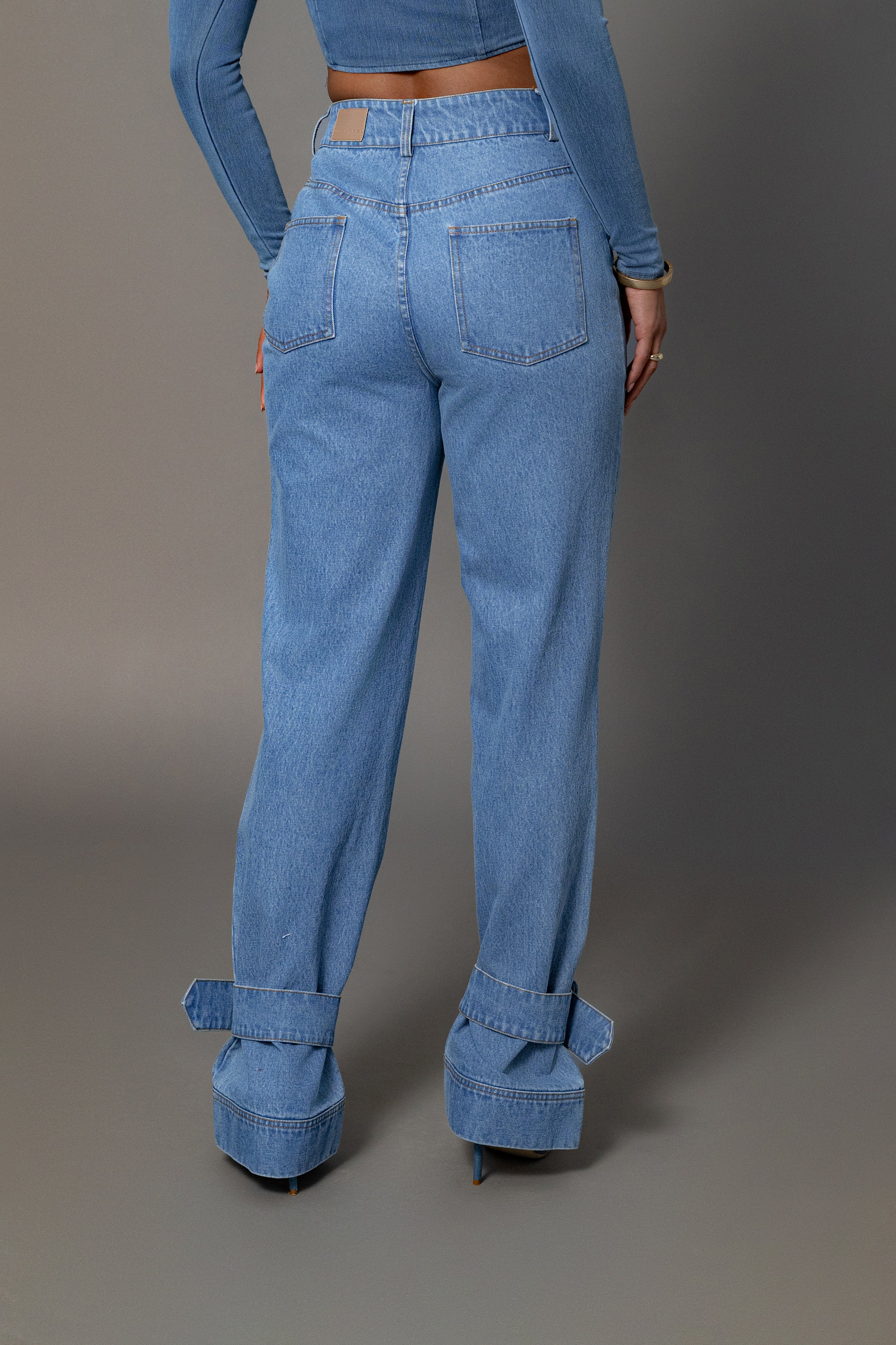 Medium Wash Sissel Denim Jeans - Image 12