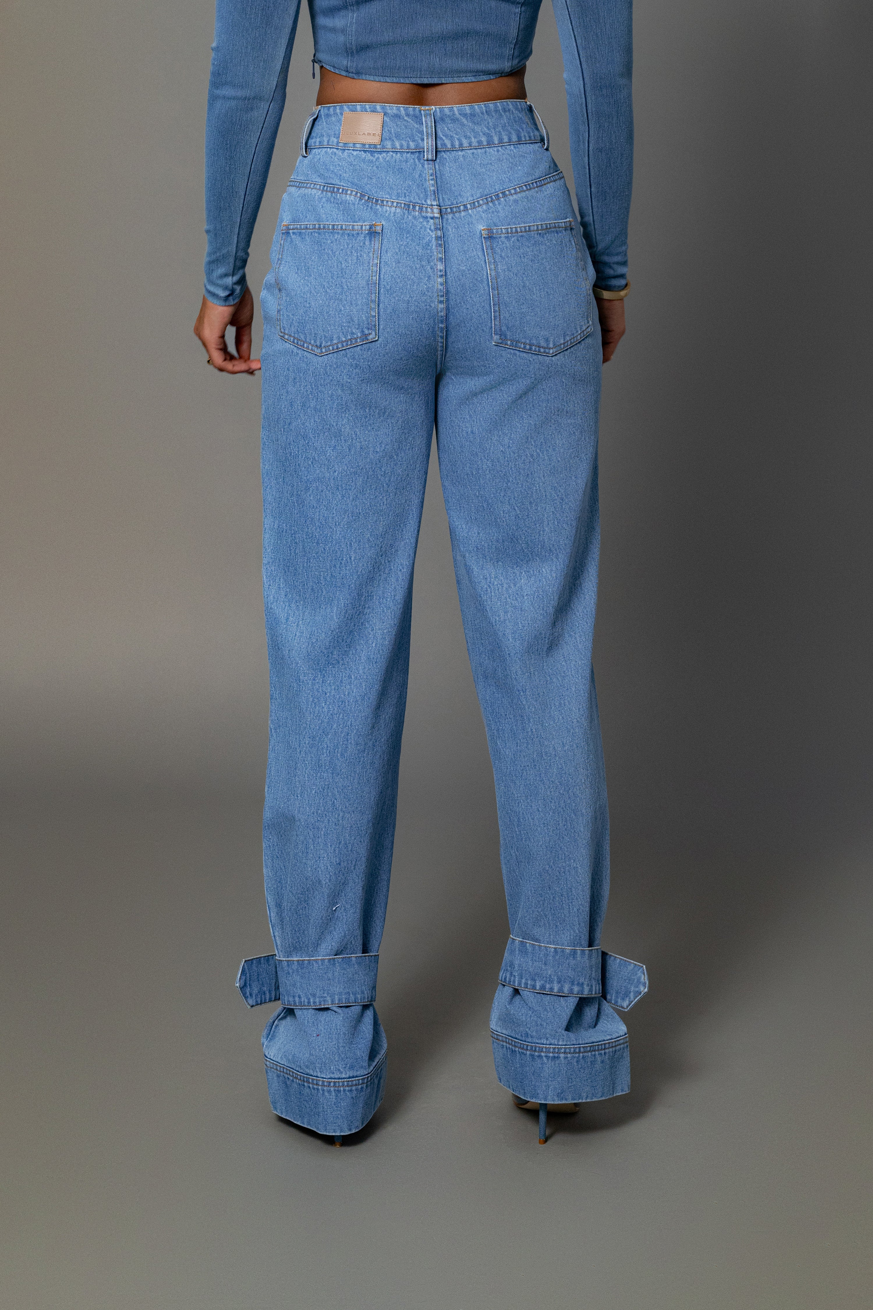 Medium Wash Sissel Denim Jeans - Image 13