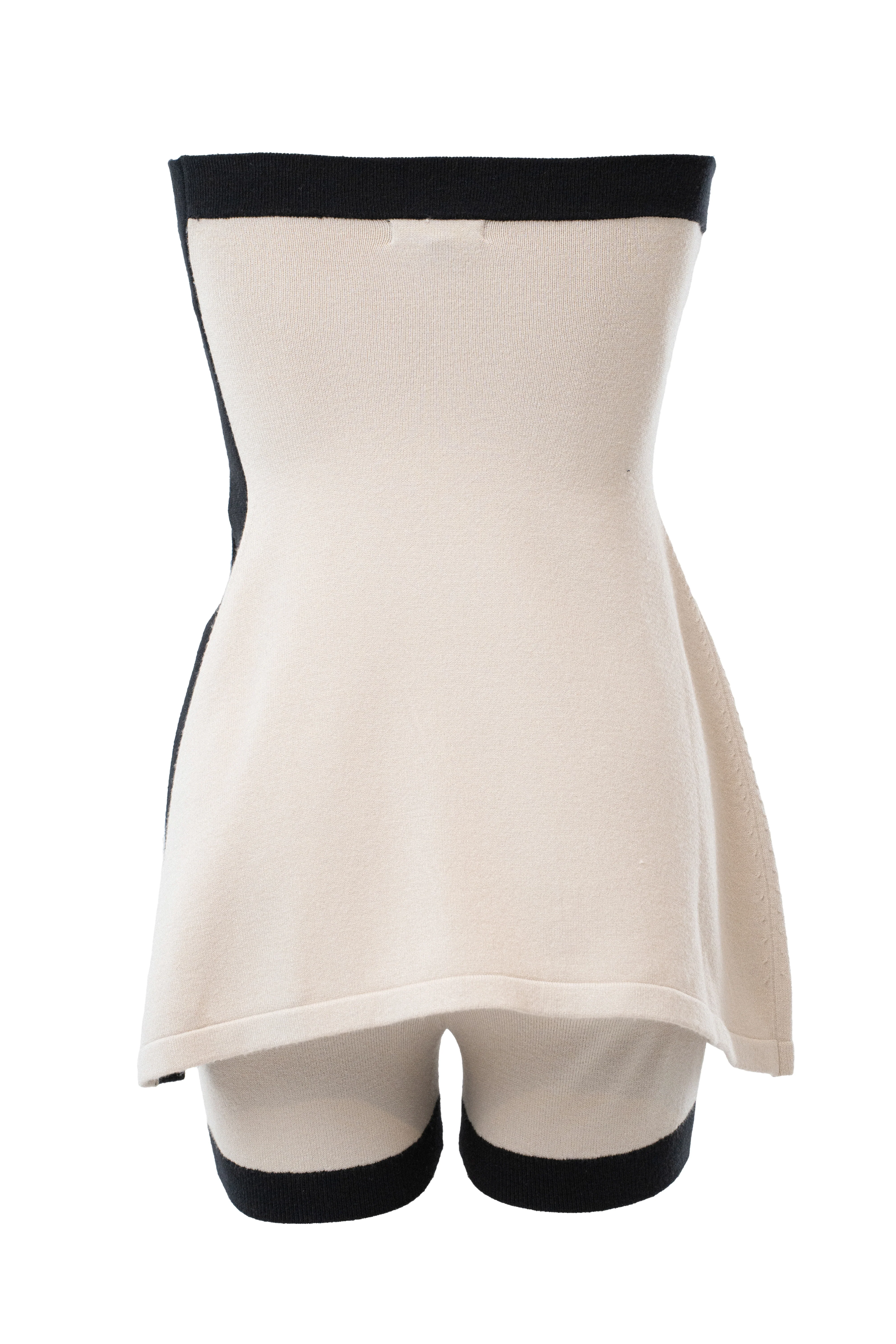 Milk/Black Olivea Knit Short Set - Image 9