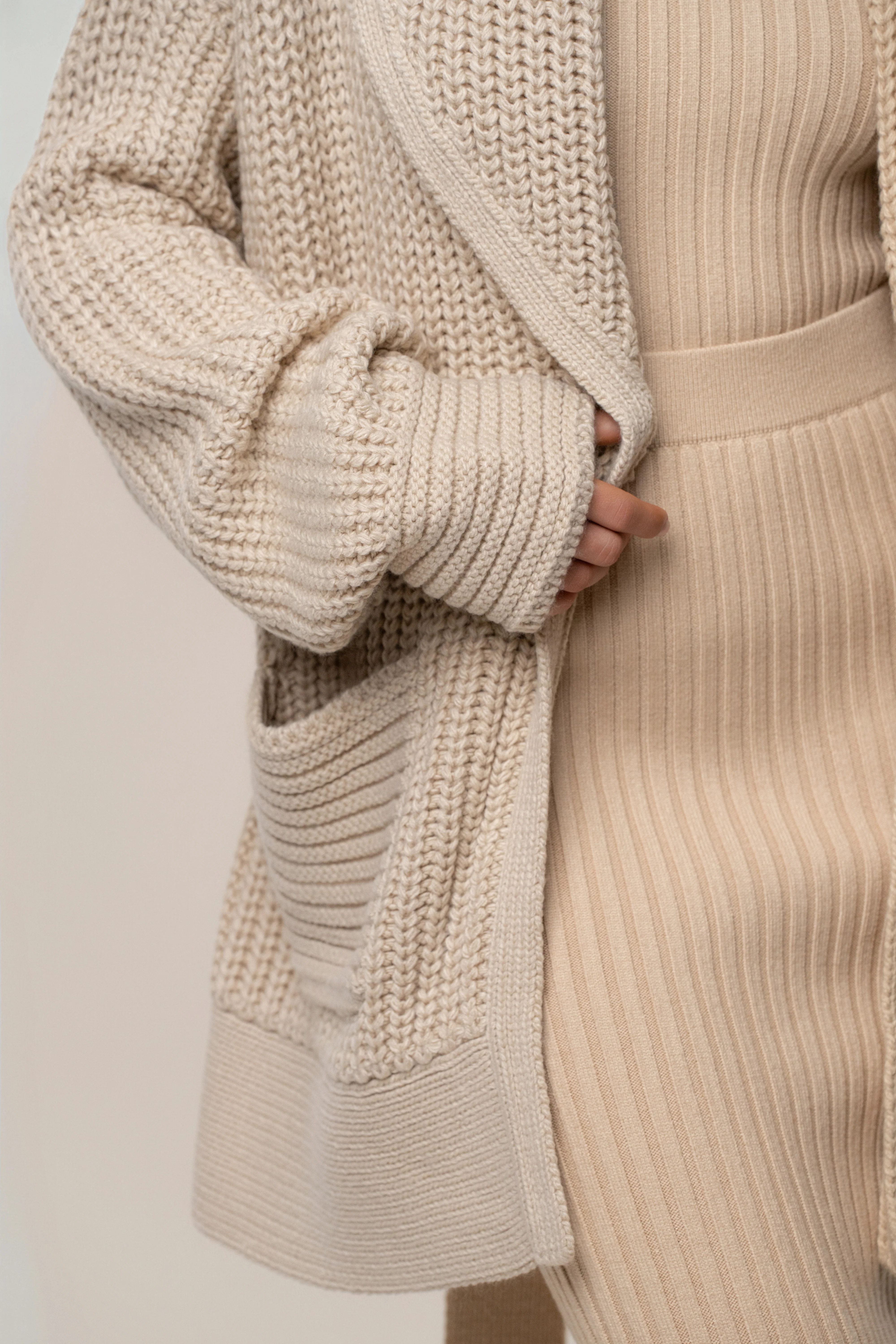 Stone Hazel Knit Cardigan - Image 7