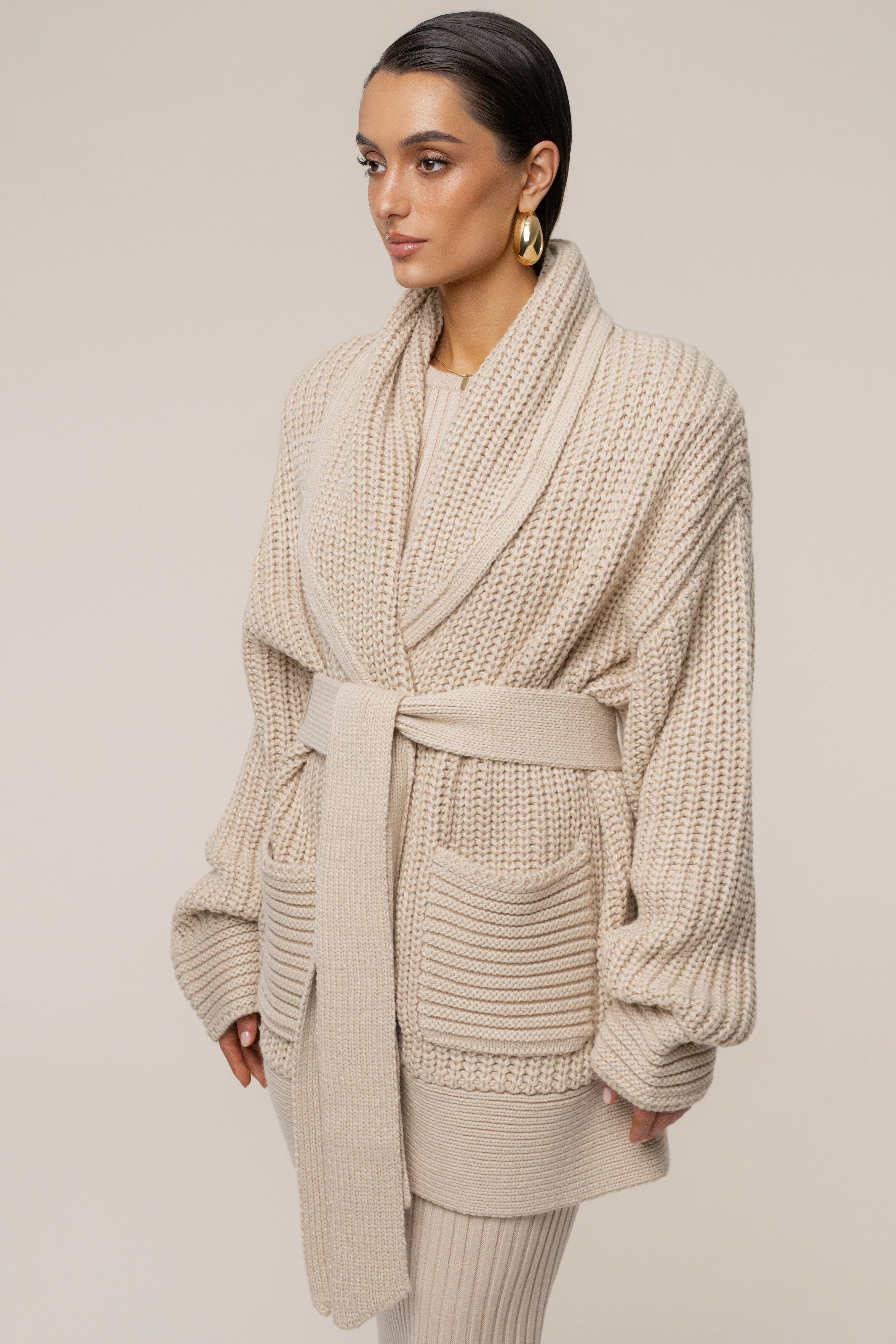Stone Hazel Knit Cardigan - Image 8