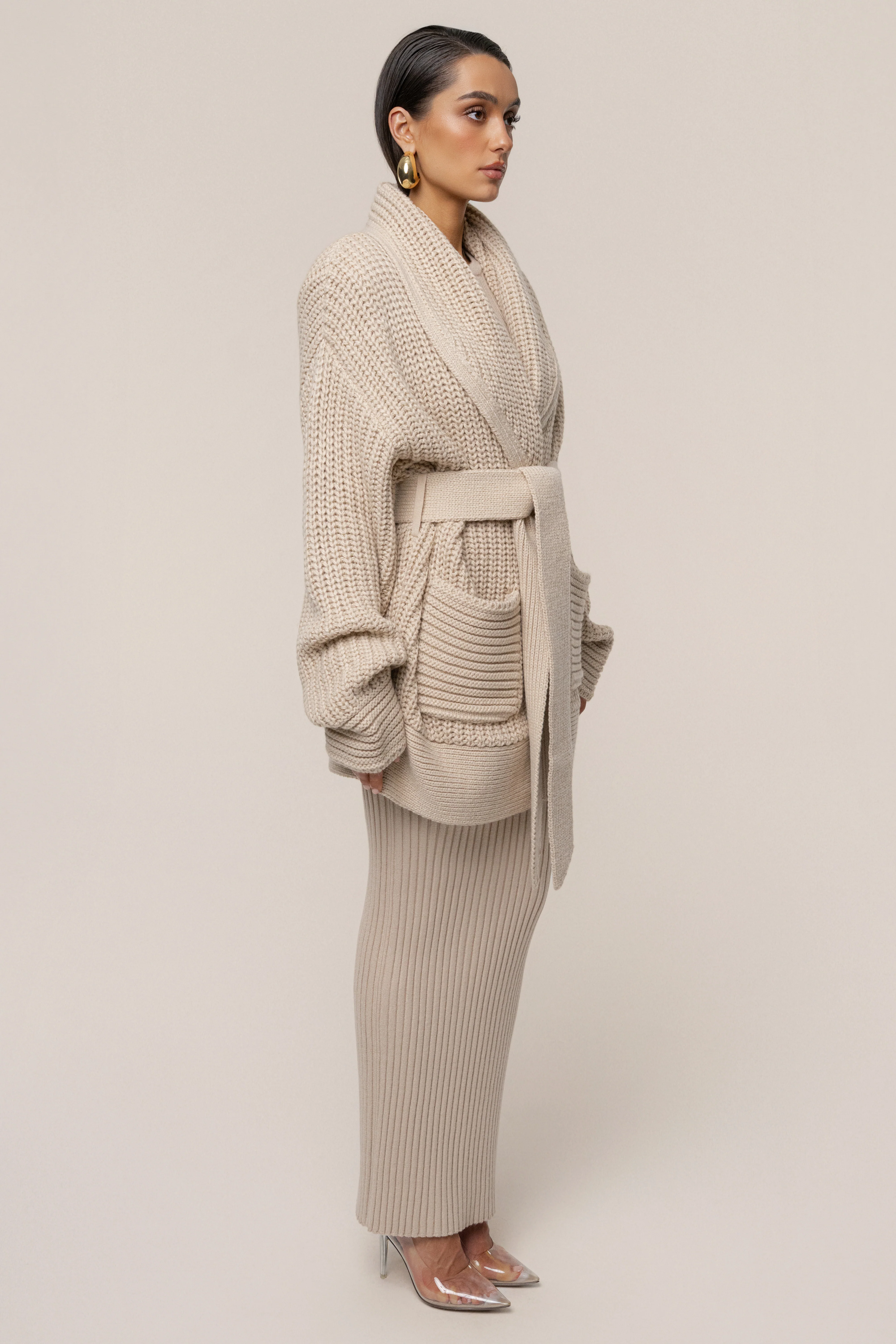 Stone Hazel Knit Cardigan - Image 9