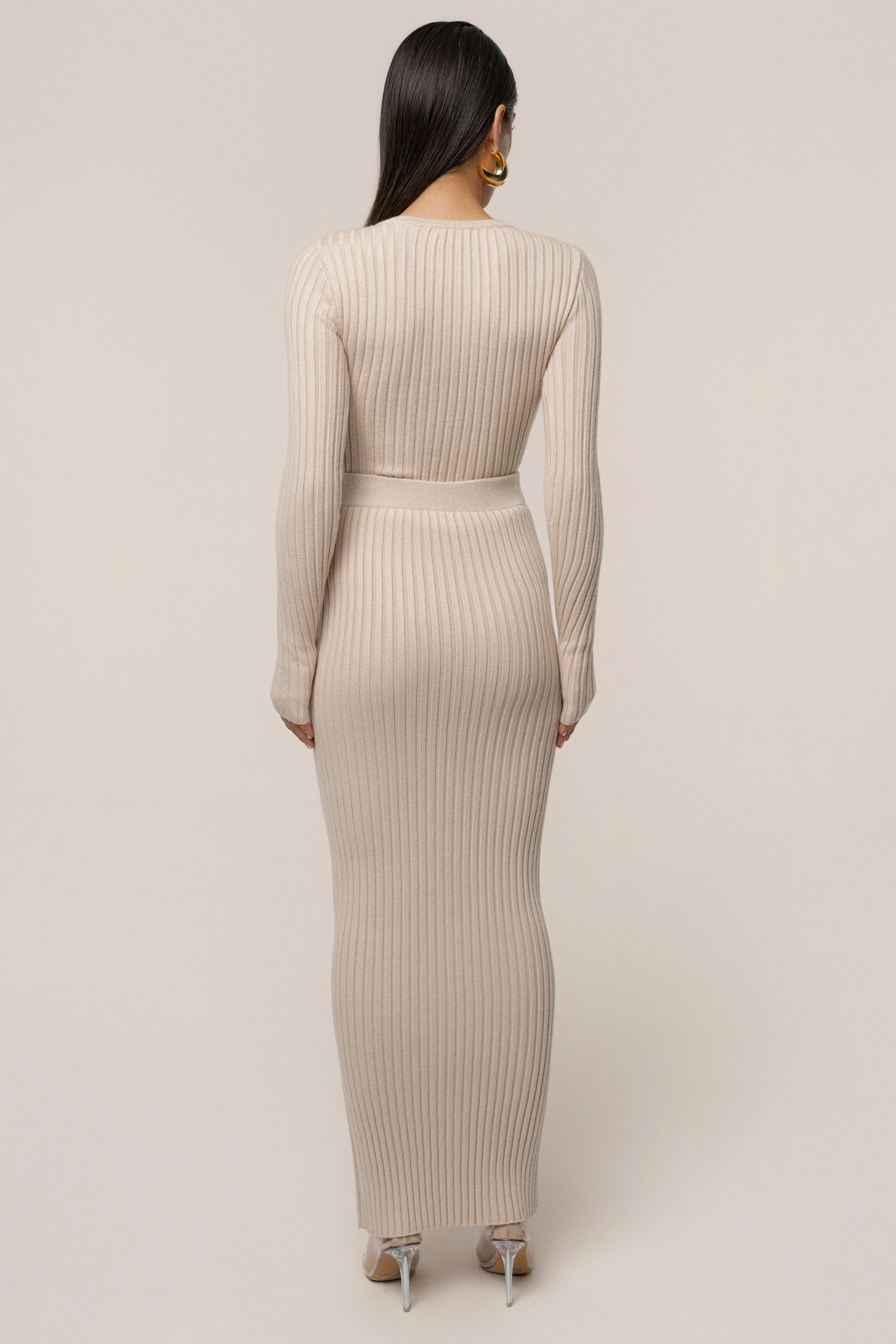 Stone Soft Reset Ribbed Skirt - Image 10