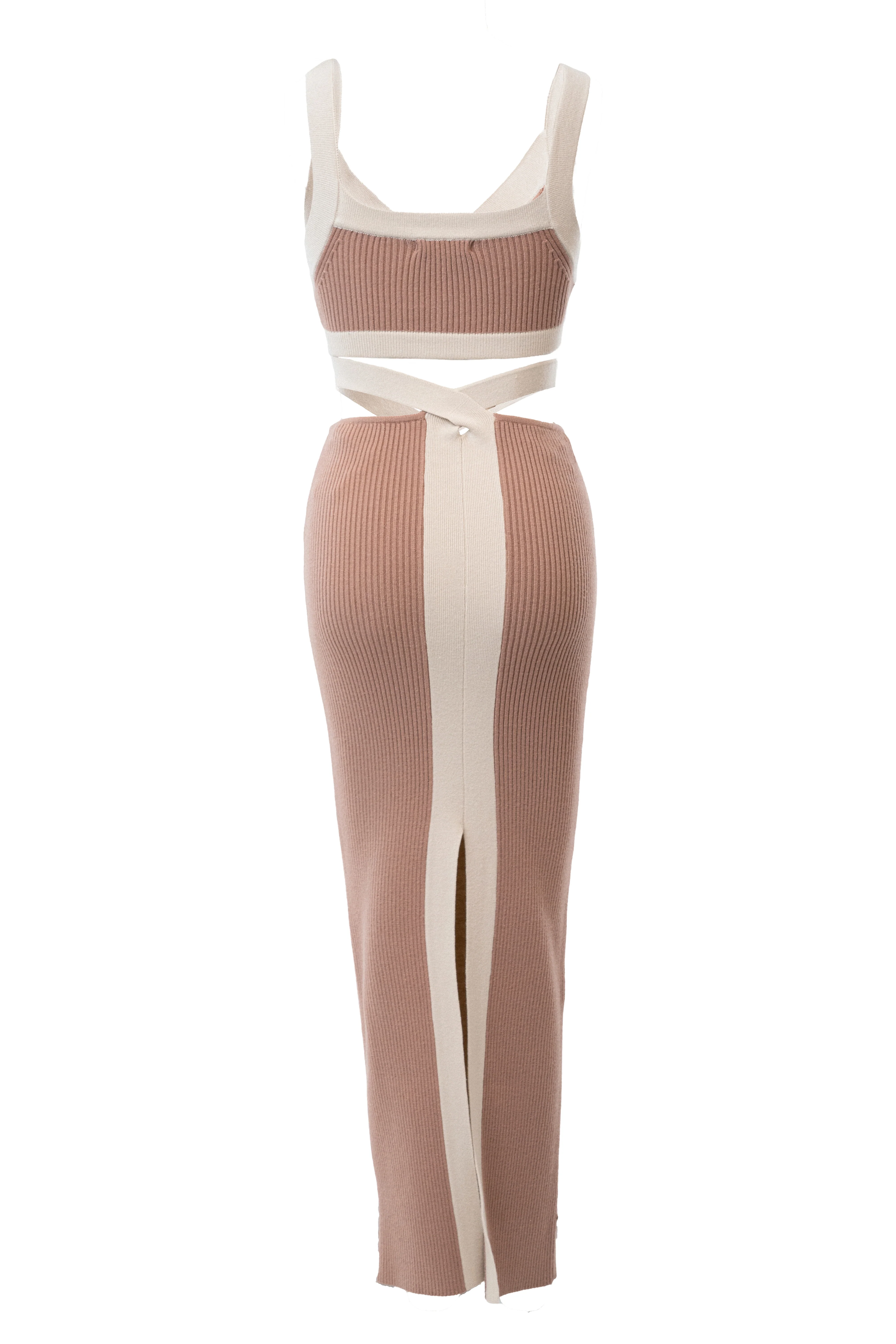 Mocha/Milk Coastal Drift Skirt Set - Image 6