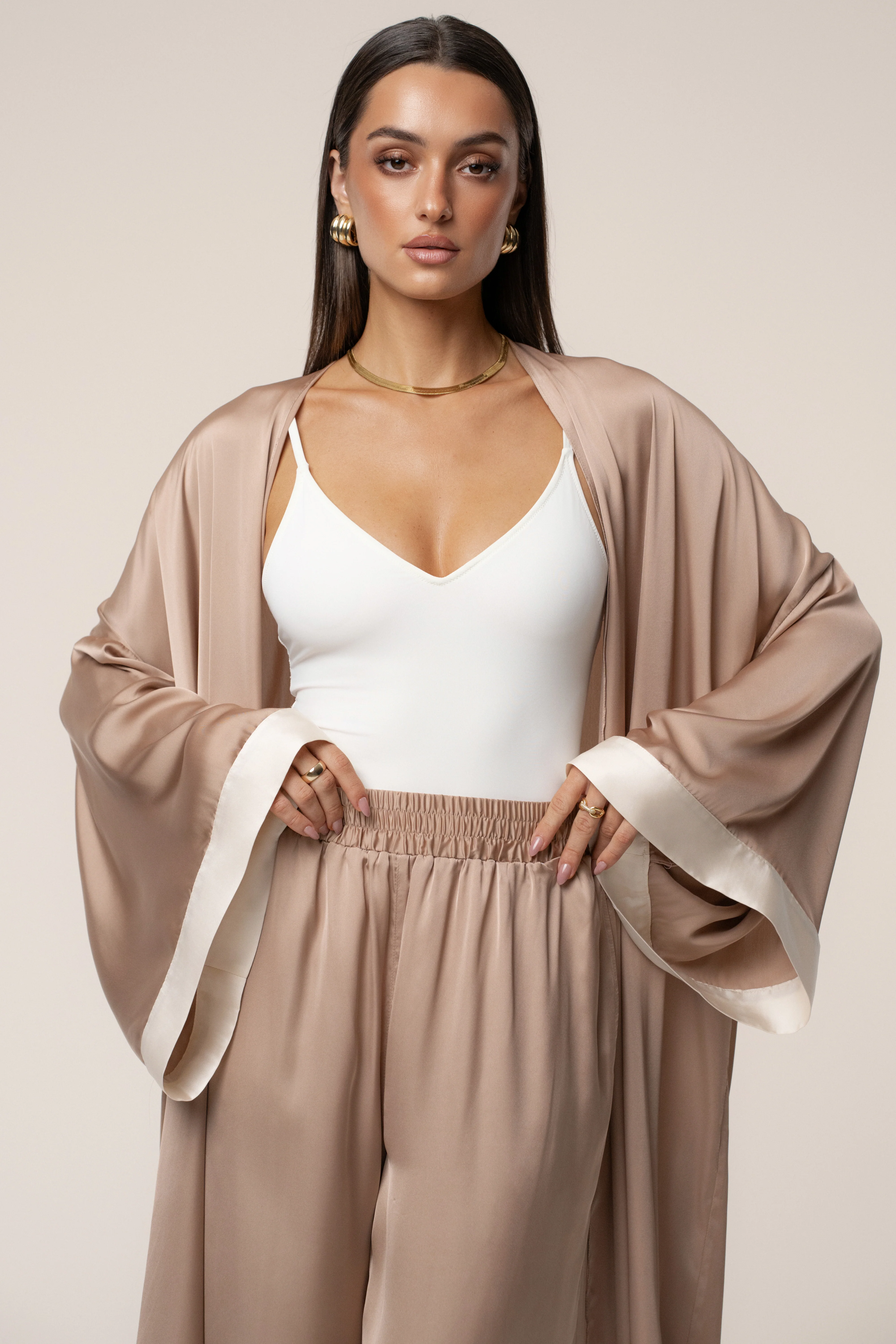Mocha Nola Maxi Duster - Image 2