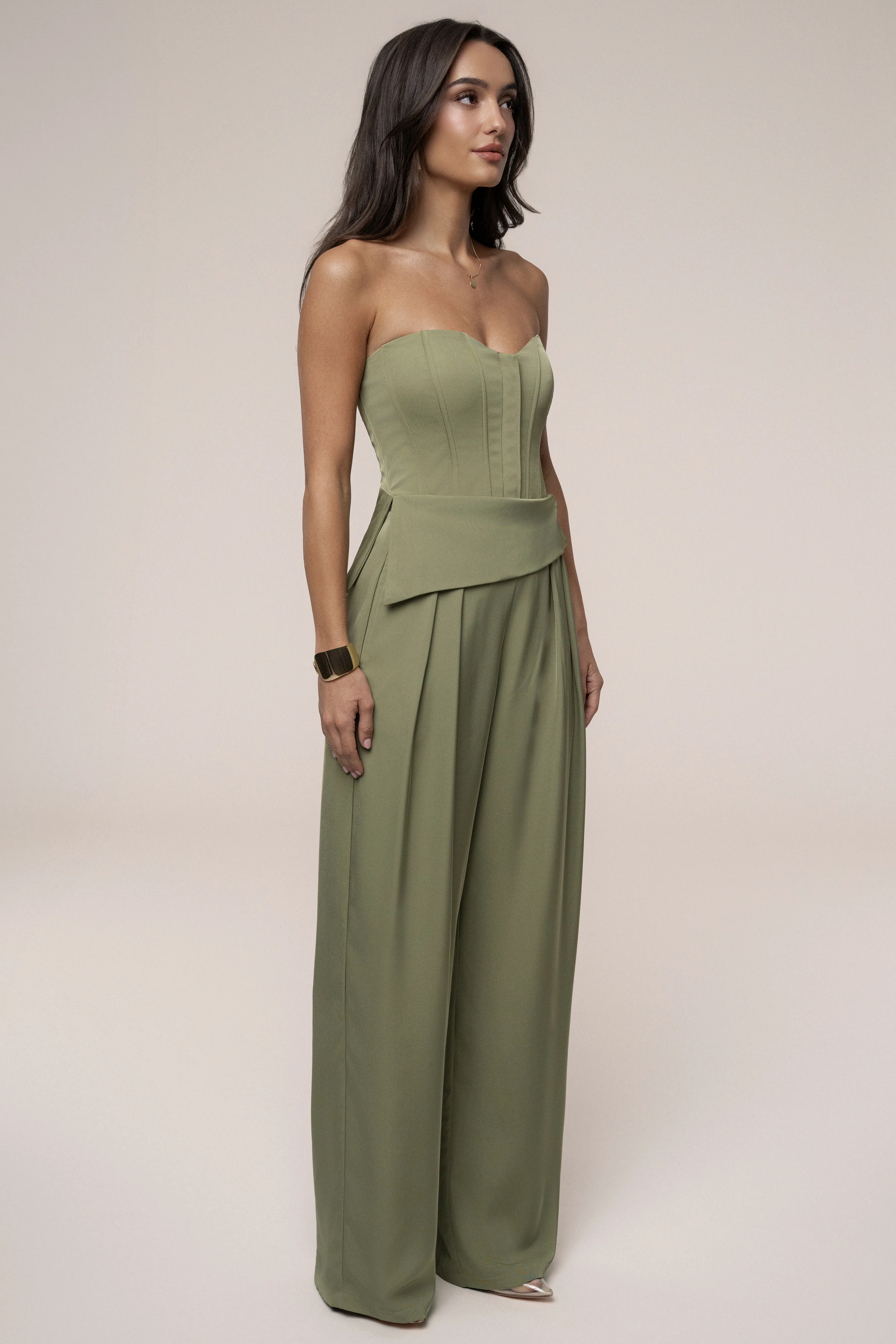 Olive Executive Trousers - Image 4