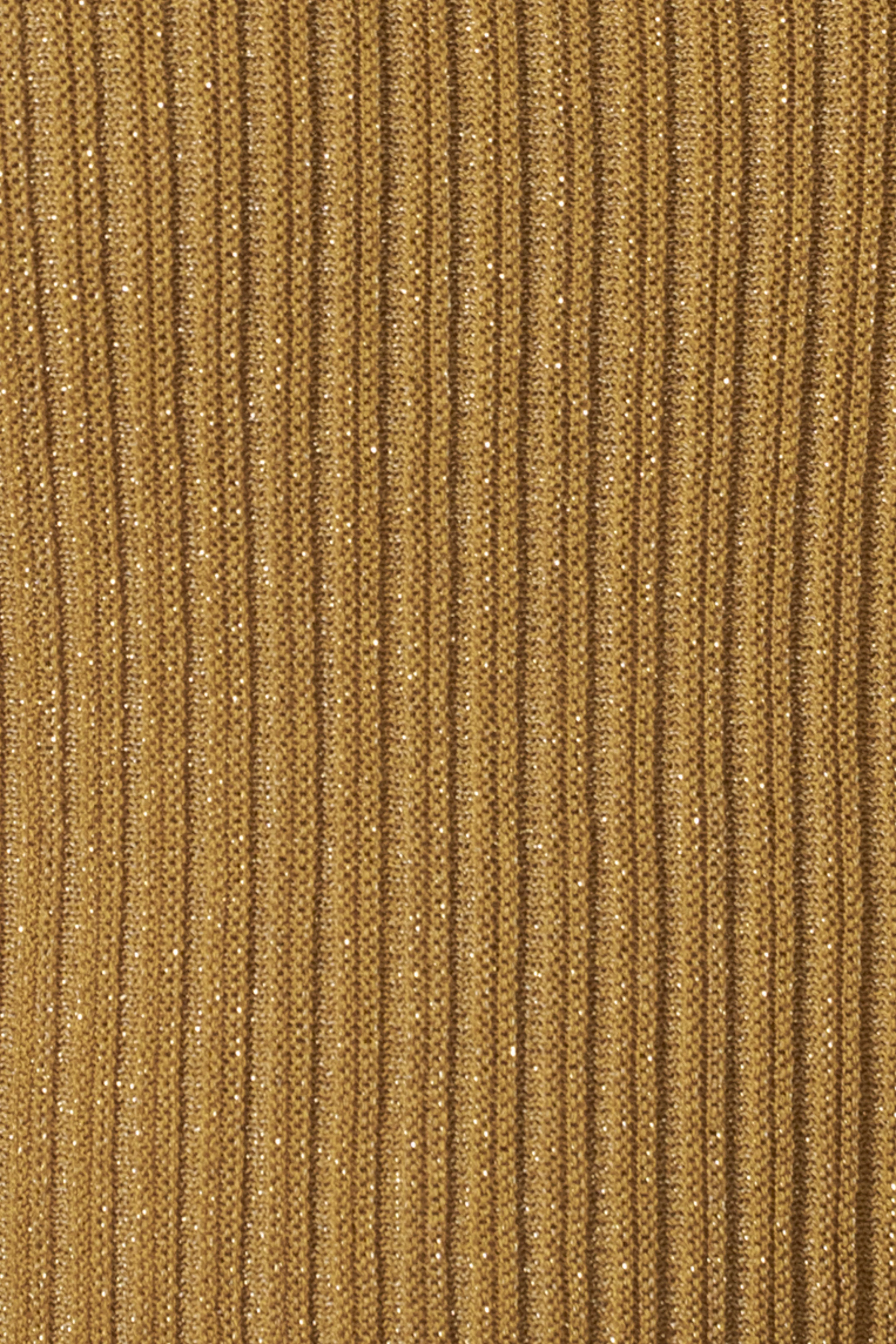 Mustard Serena Ribbed Skirt Set - Image 12