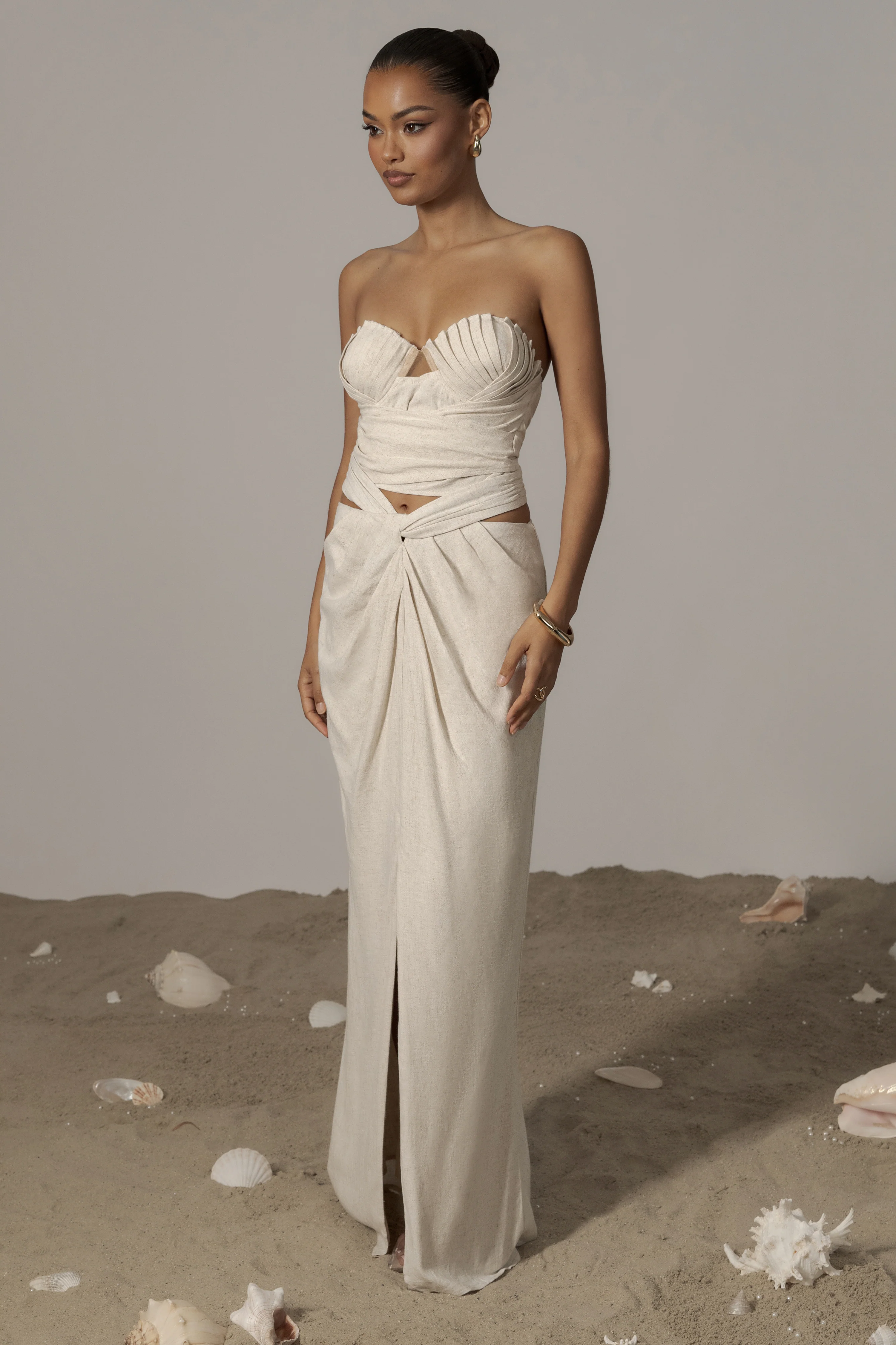 Natural Arielle Bustier Top - Image 10
