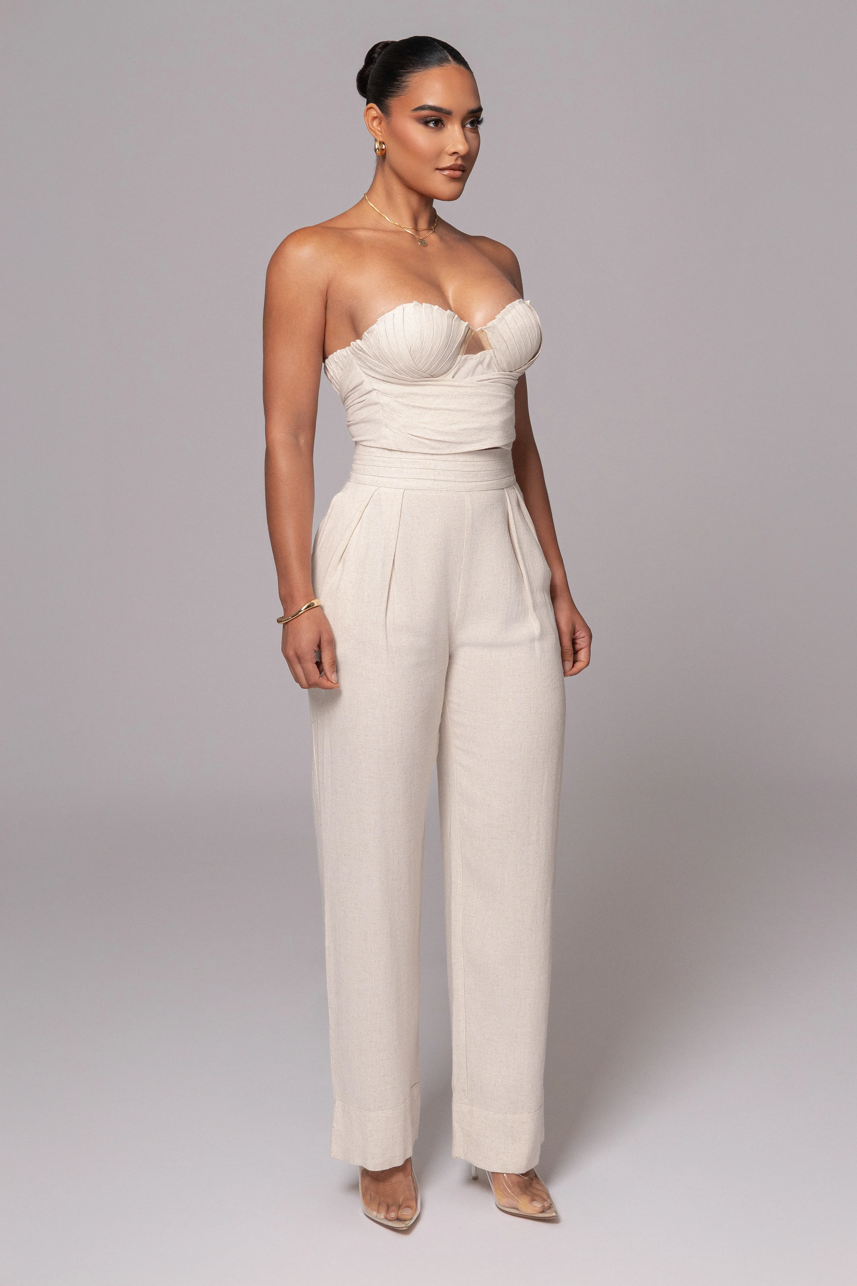 Natural Arielle Bustier Top - Image 11