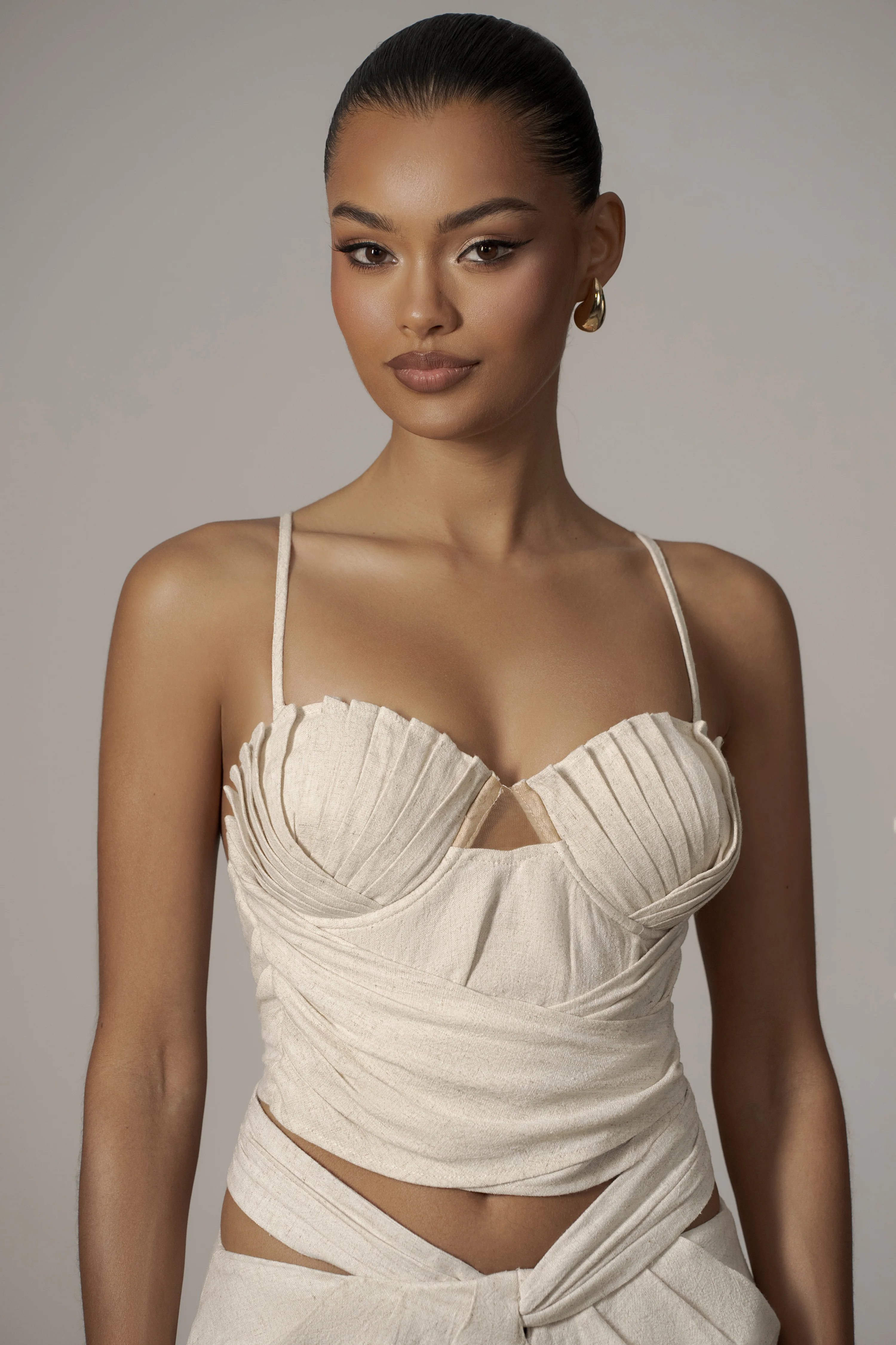 Natural Arielle Bustier Top - Image 13