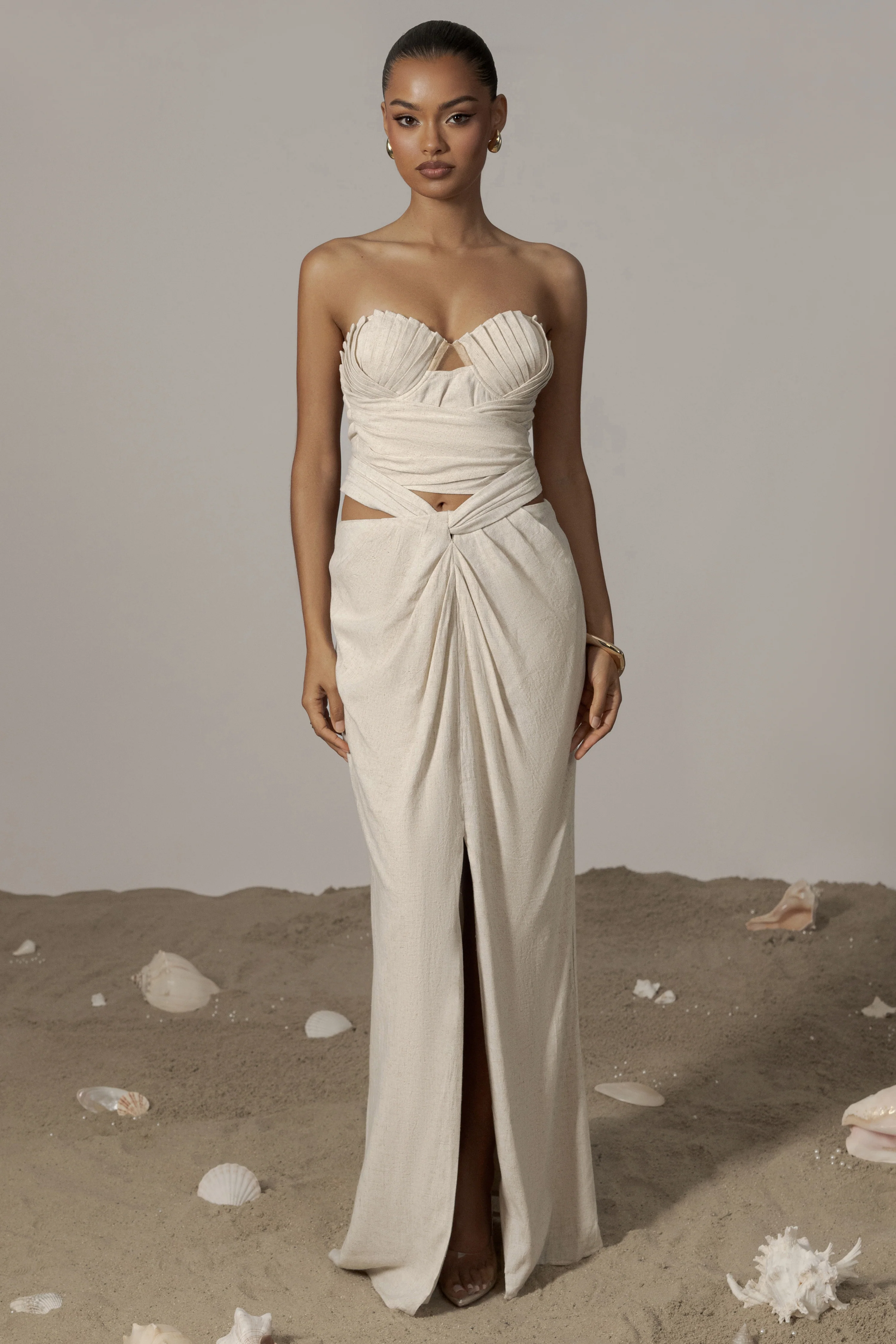 Natural Arielle Bustier Top - Image 5