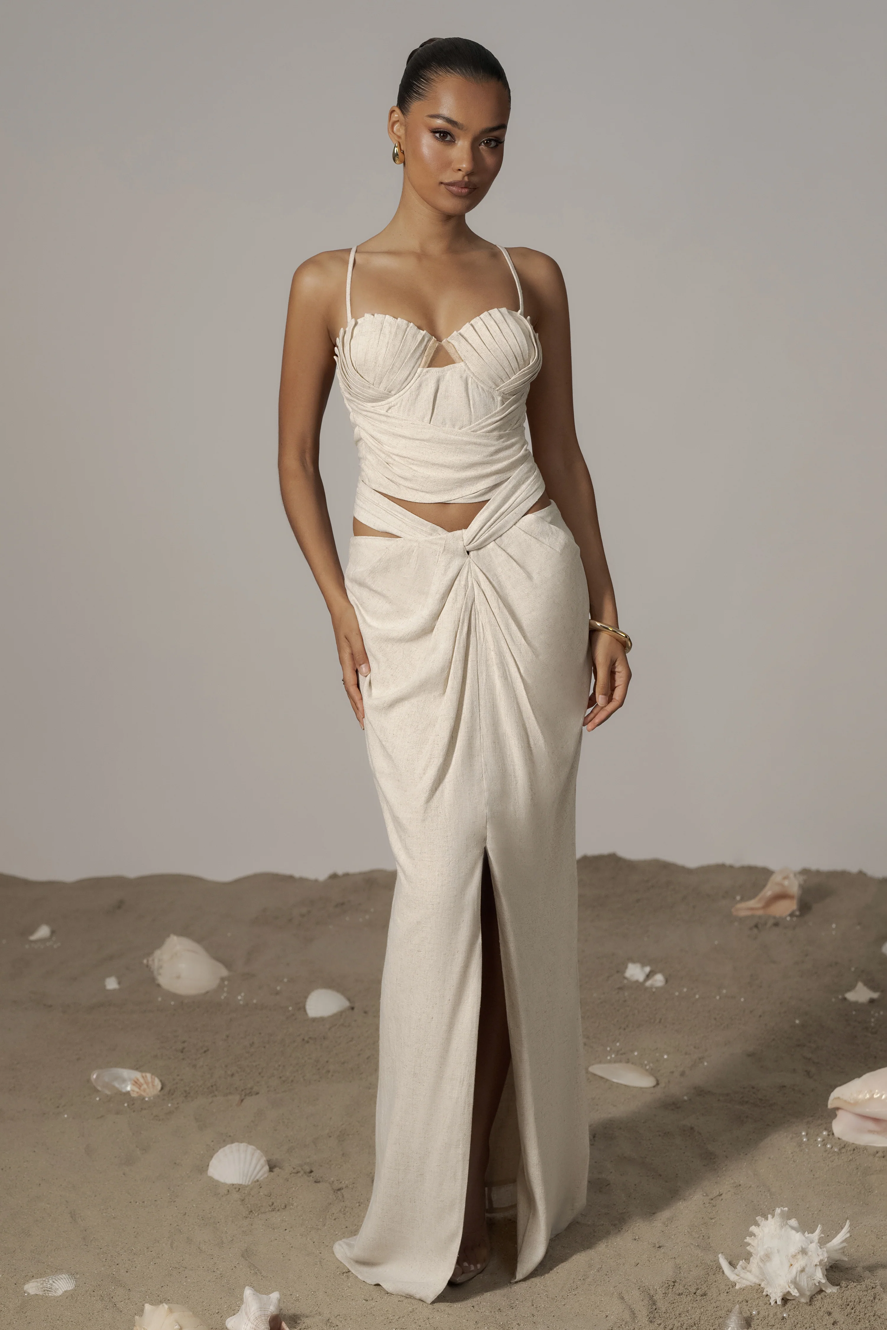 Natural Arielle Bustier Top - Image 6
