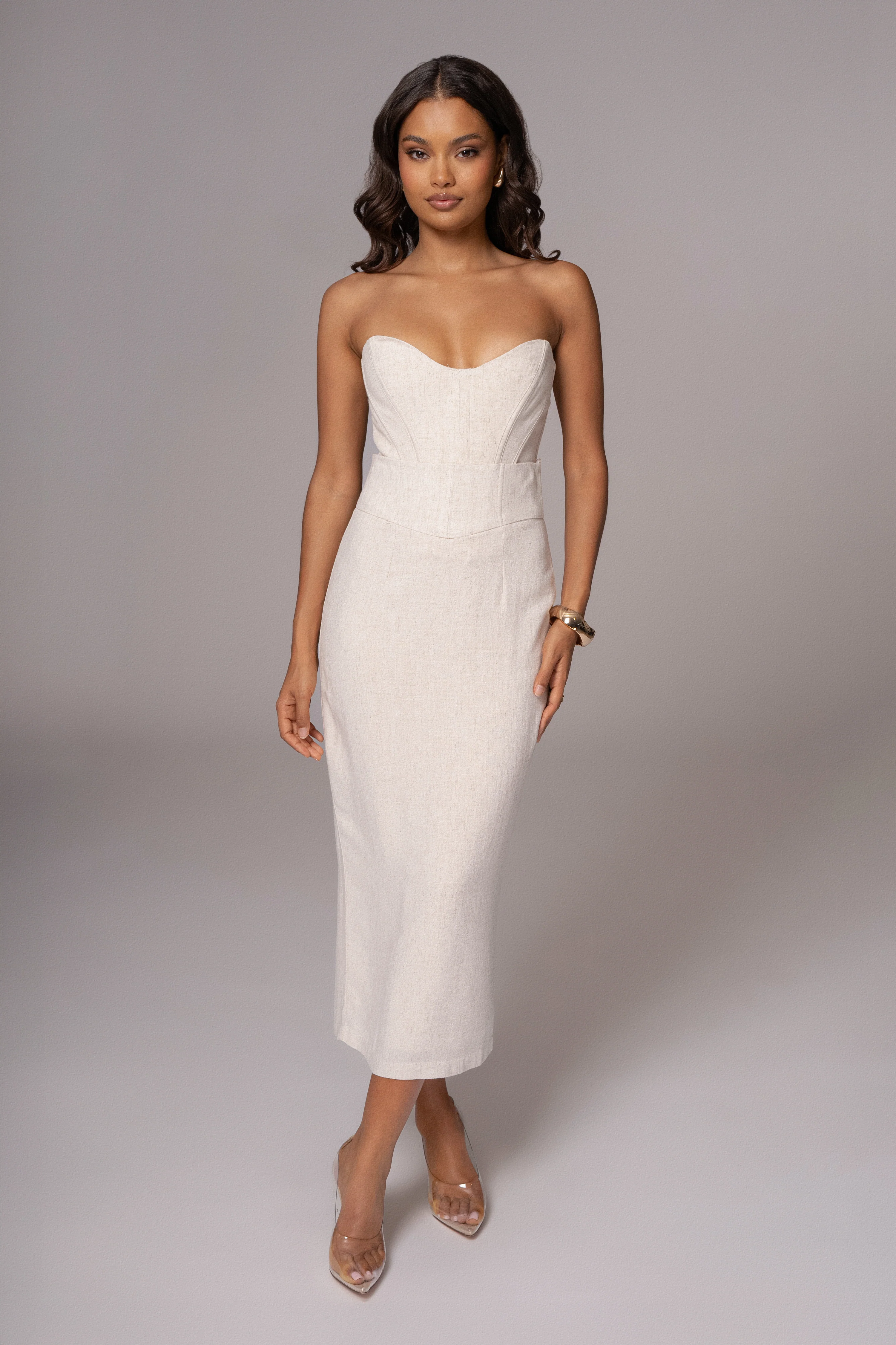Natural Coastland Linen Skirt - Image 2
