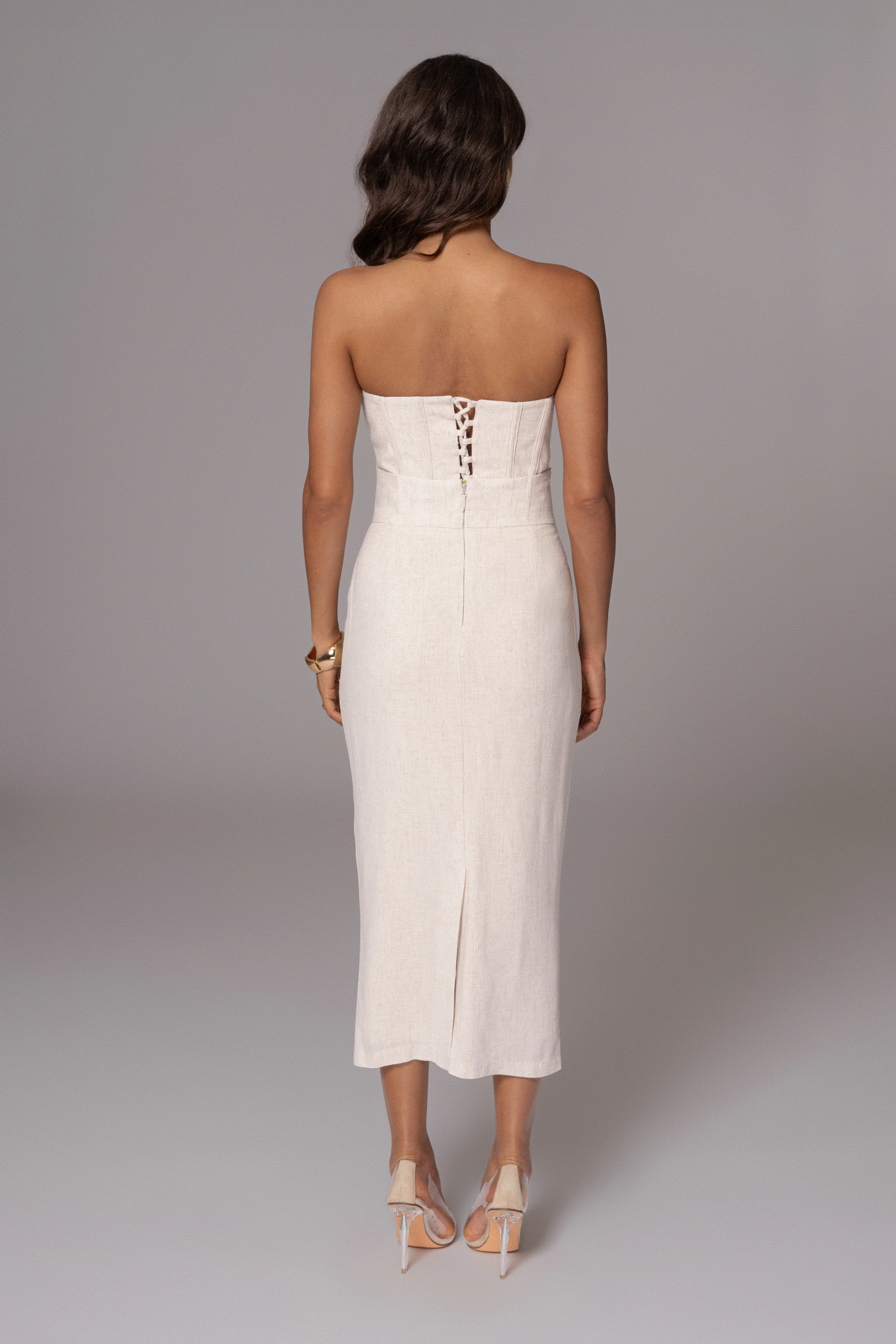 Natural Coastland Linen Skirt - Image 6