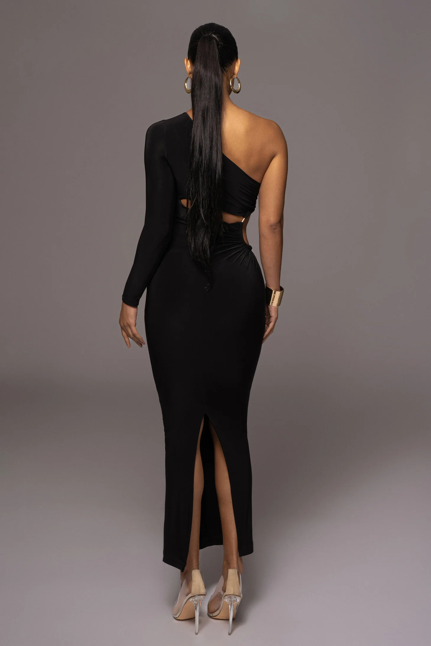 Noir Jorgia Keyhole Dress - Image 8