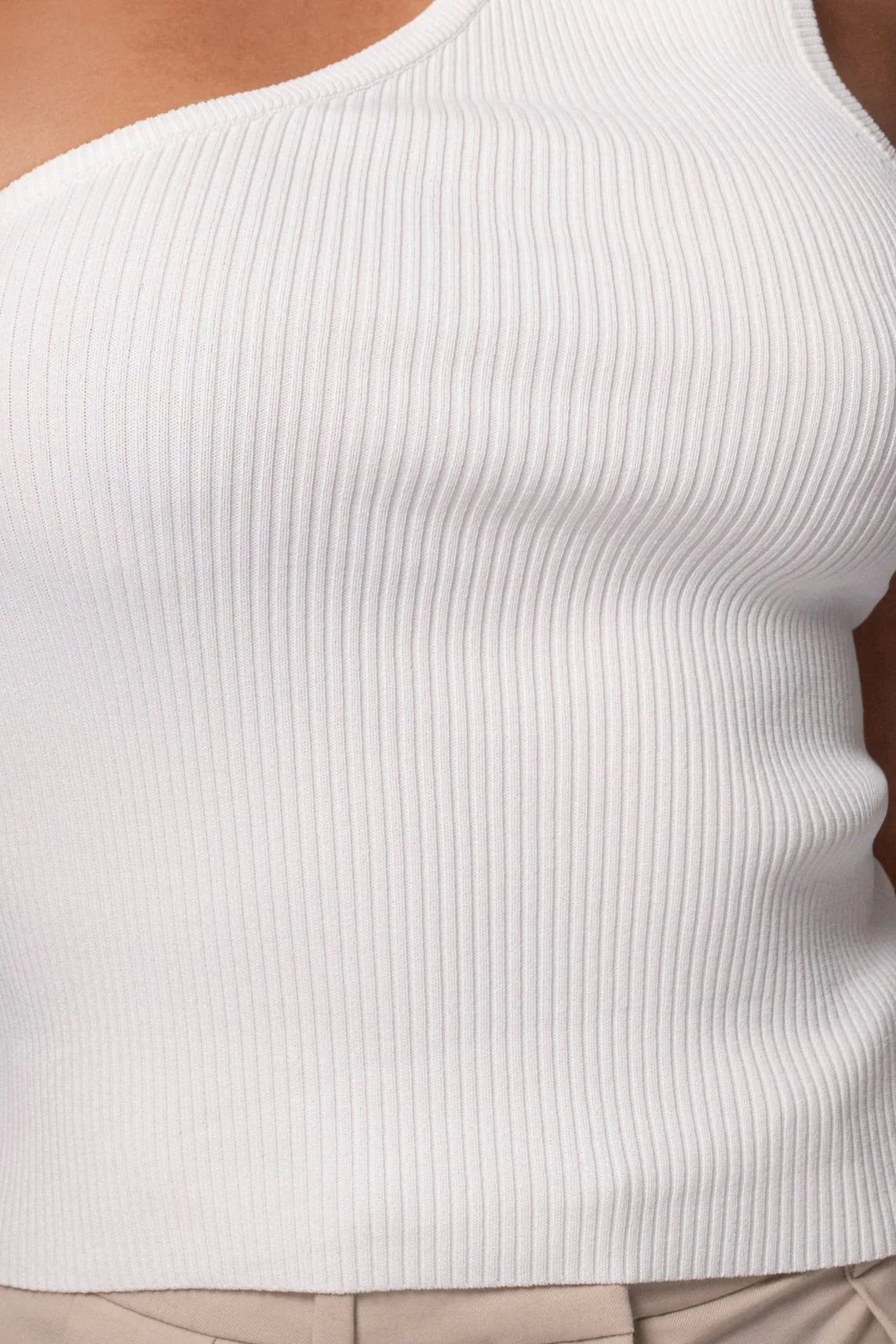 Off White Anderson Ribbed Top - Image 7