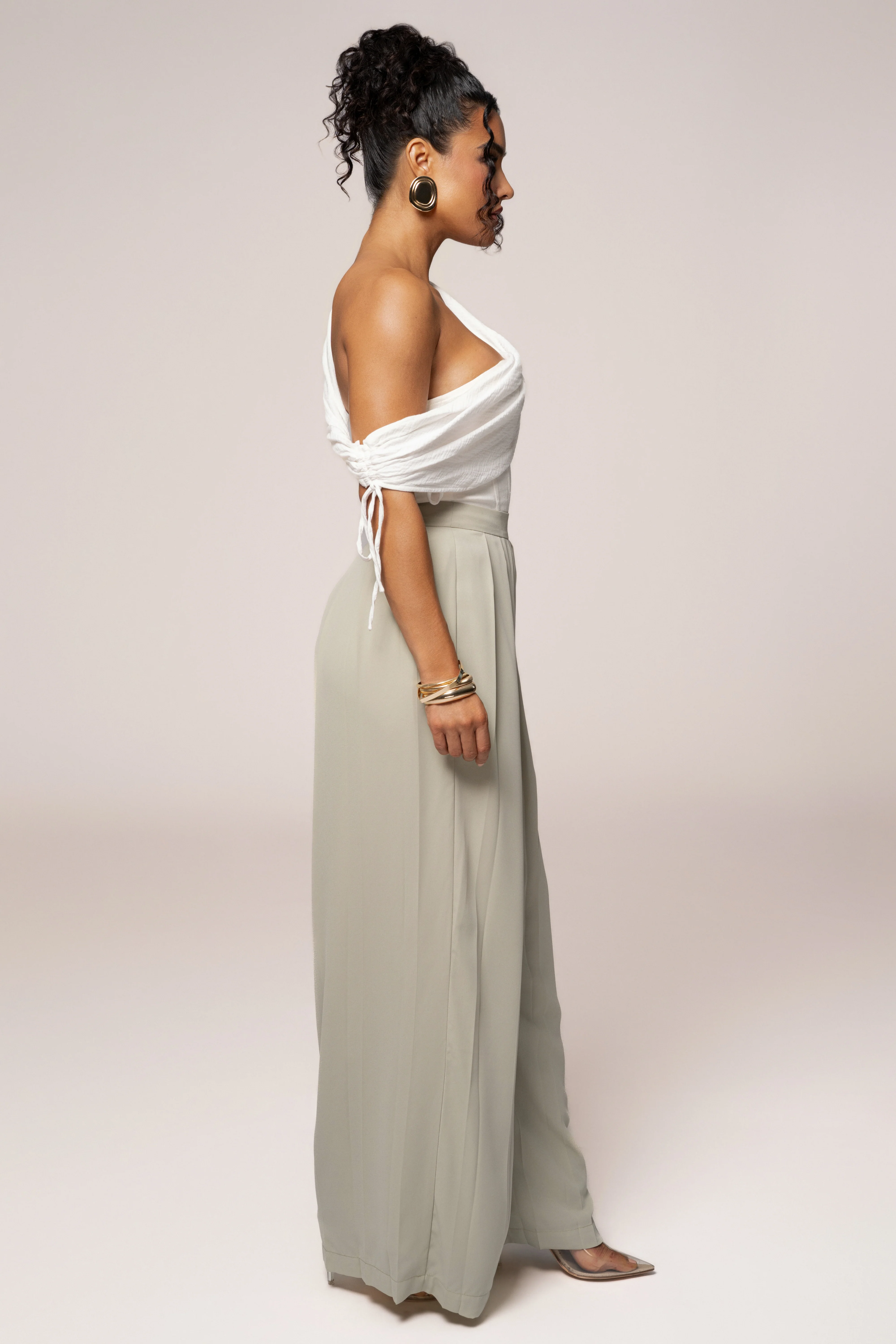 Off-White New Obsession Draped Top - Image 7