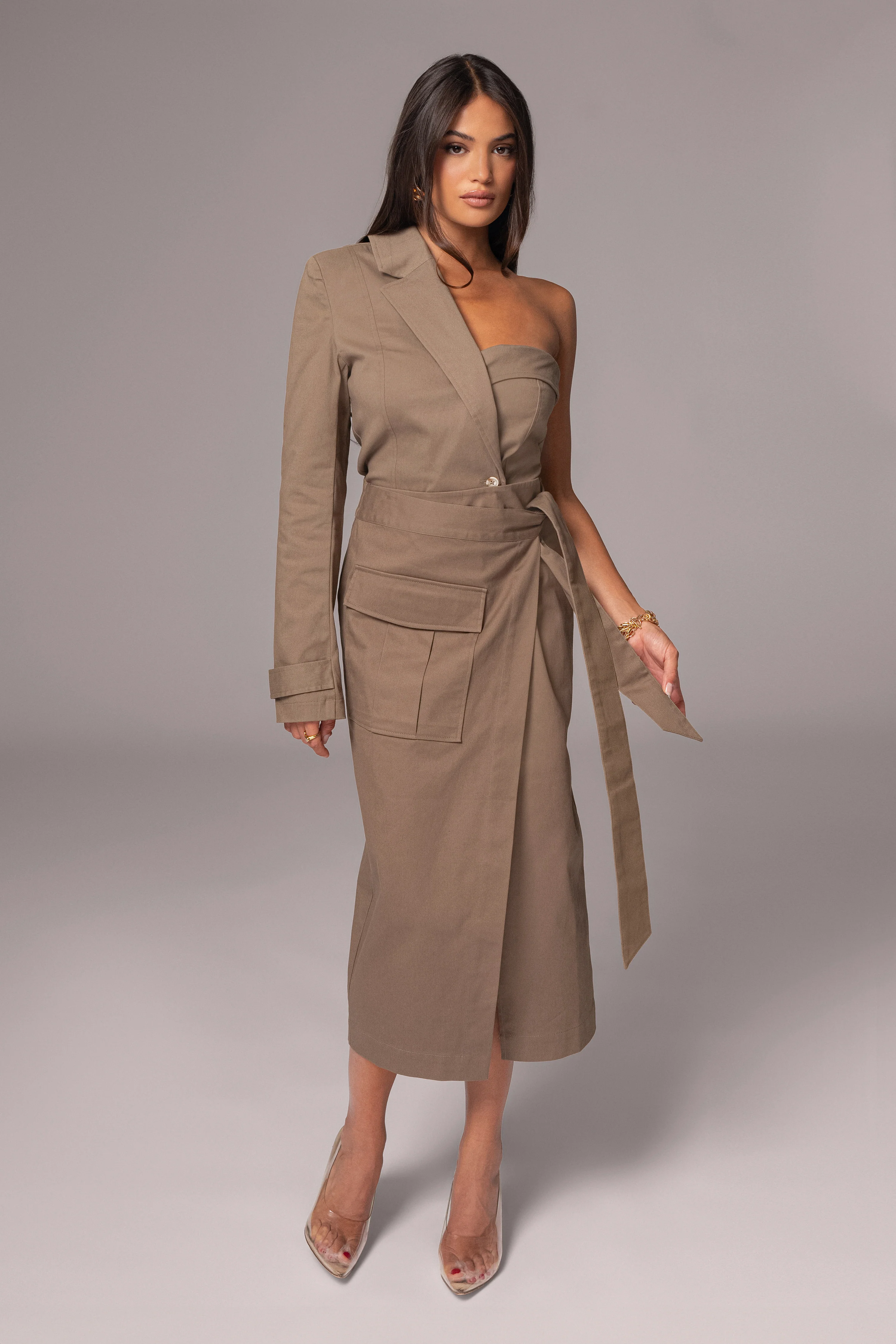 Olive City Life Cargo Skirt - Image 2