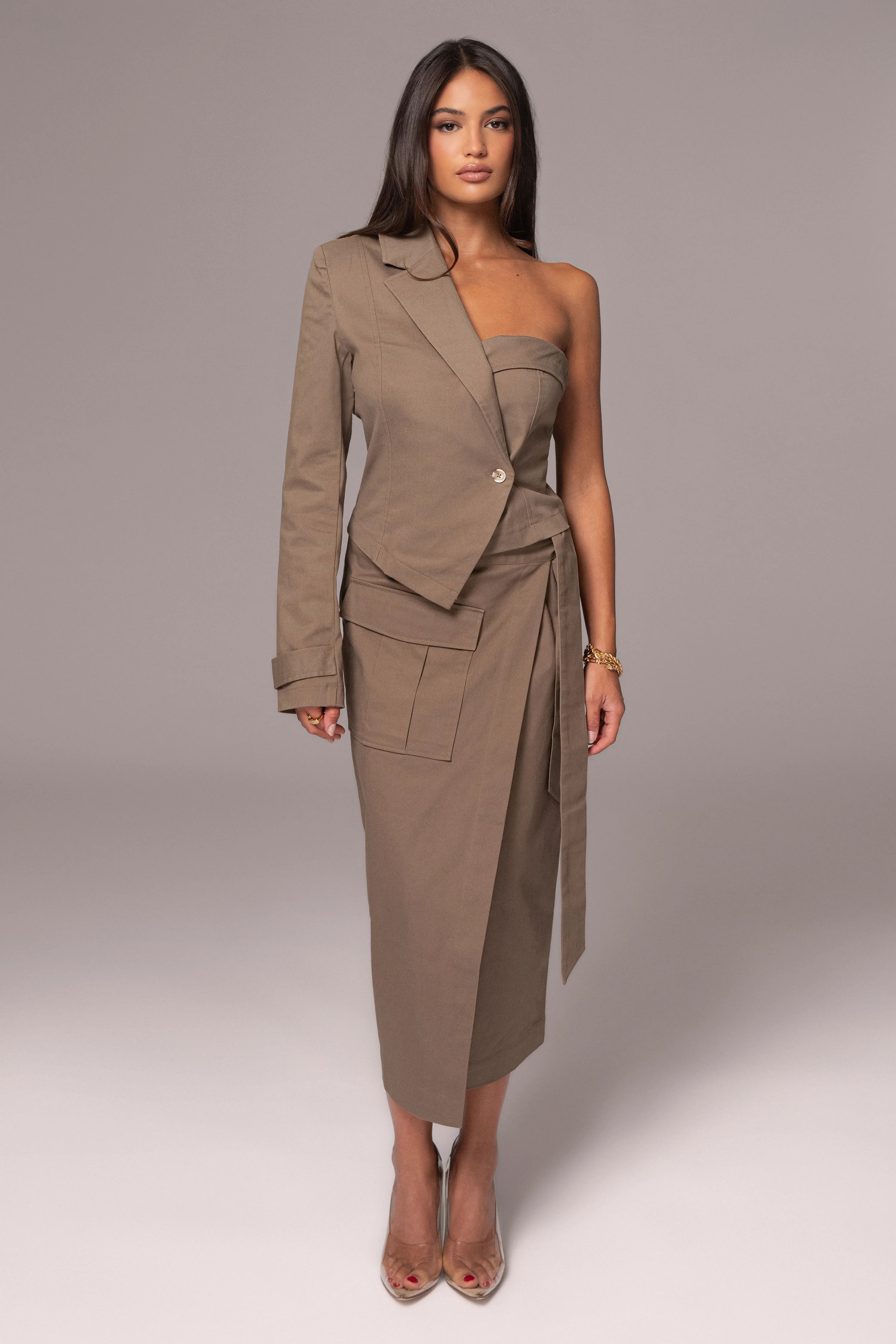 Olive City Life Cargo Skirt - Image 9