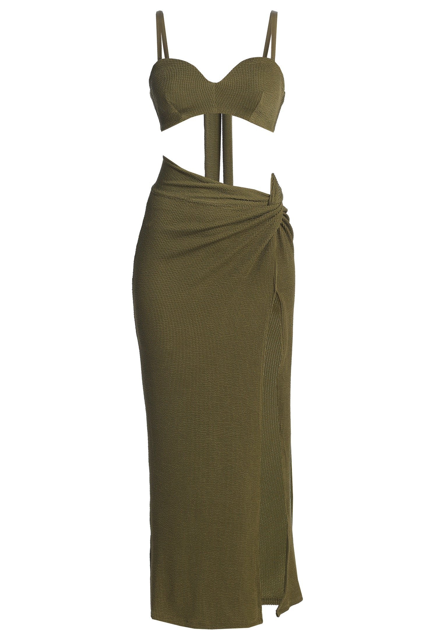 Olive Deidra Draped Skirt Set - Image 4