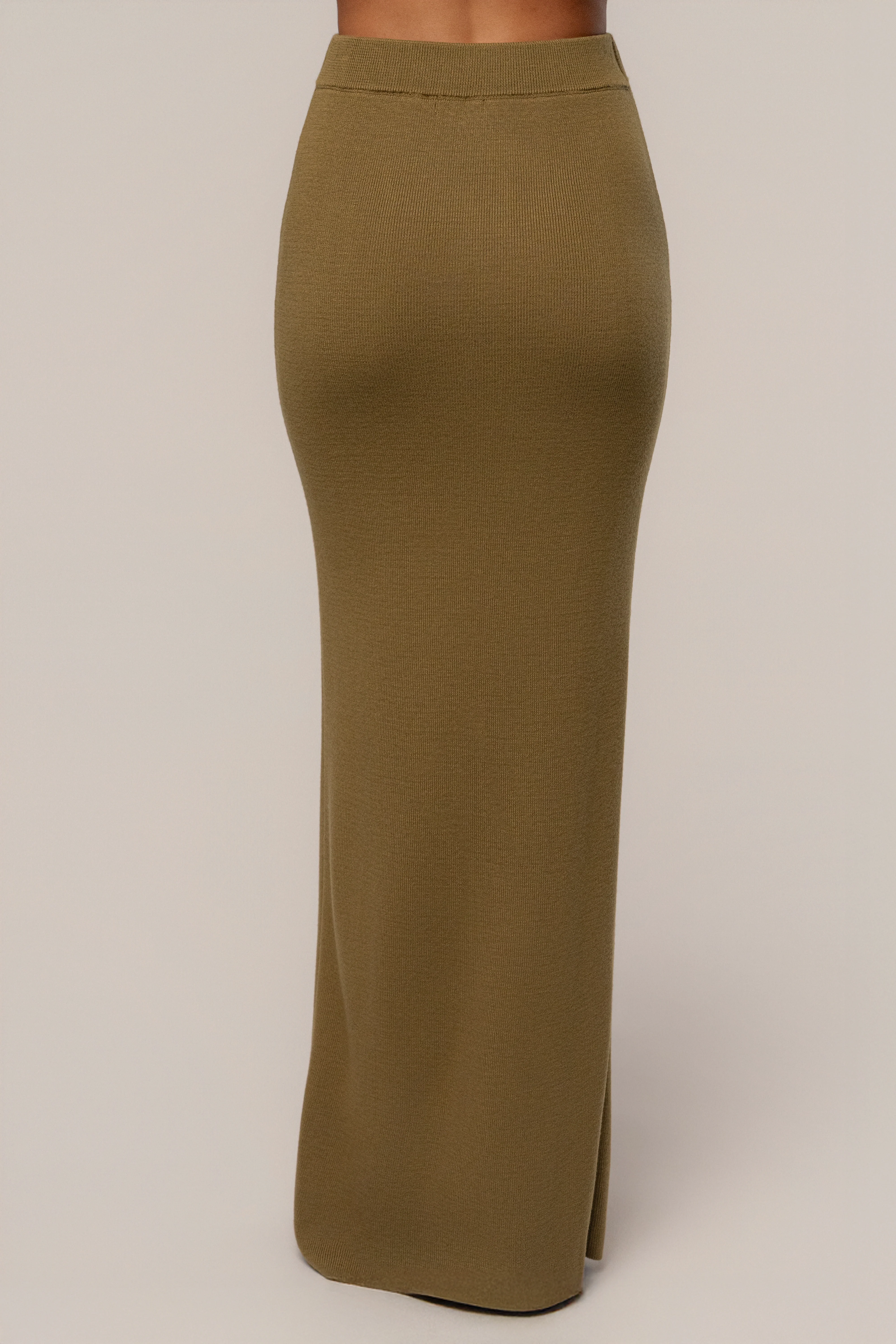 Olive Fall Bliss Maxi Skirt - Image 12