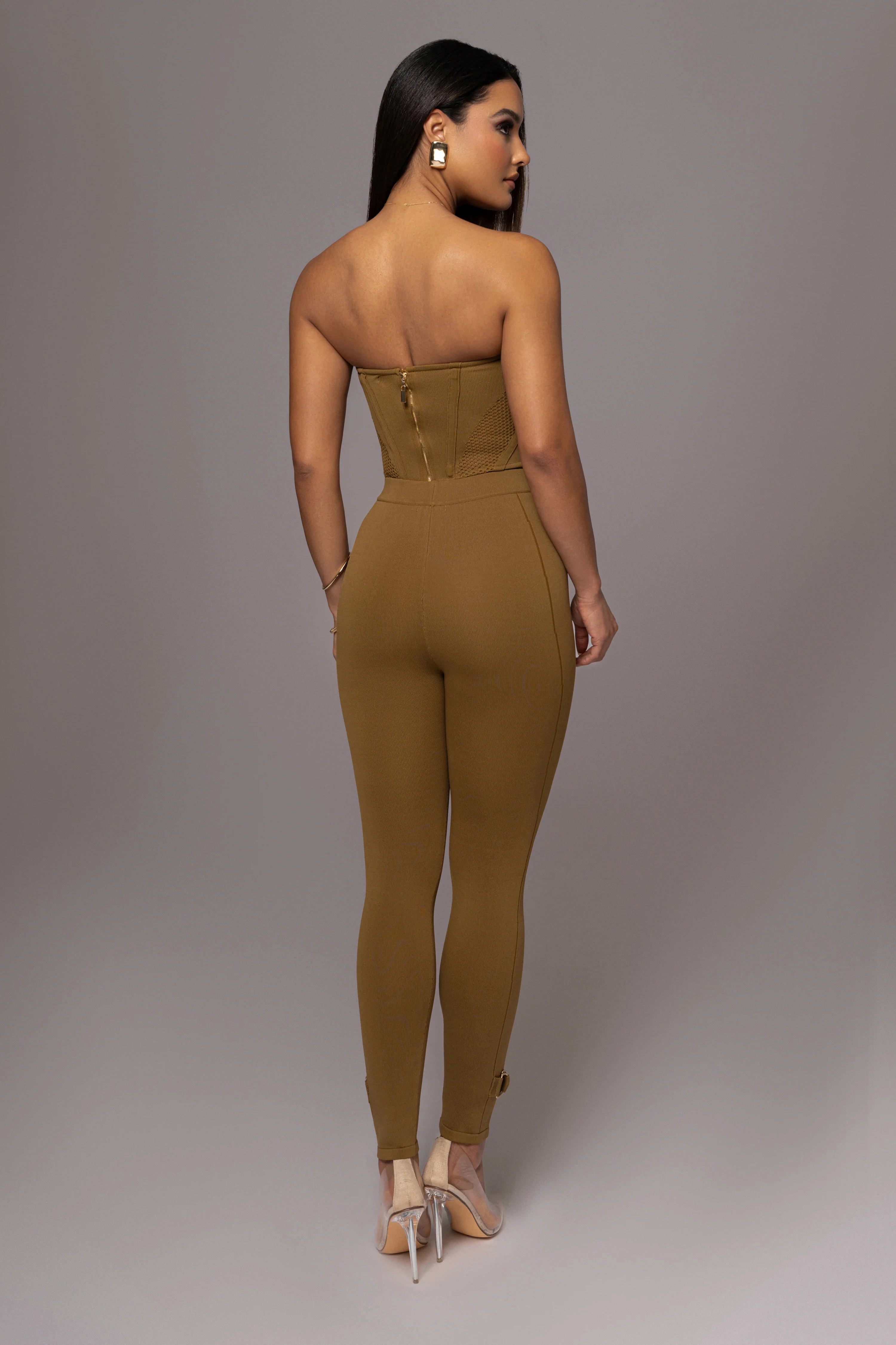 Olive Freda Knit Bustier - Image 15