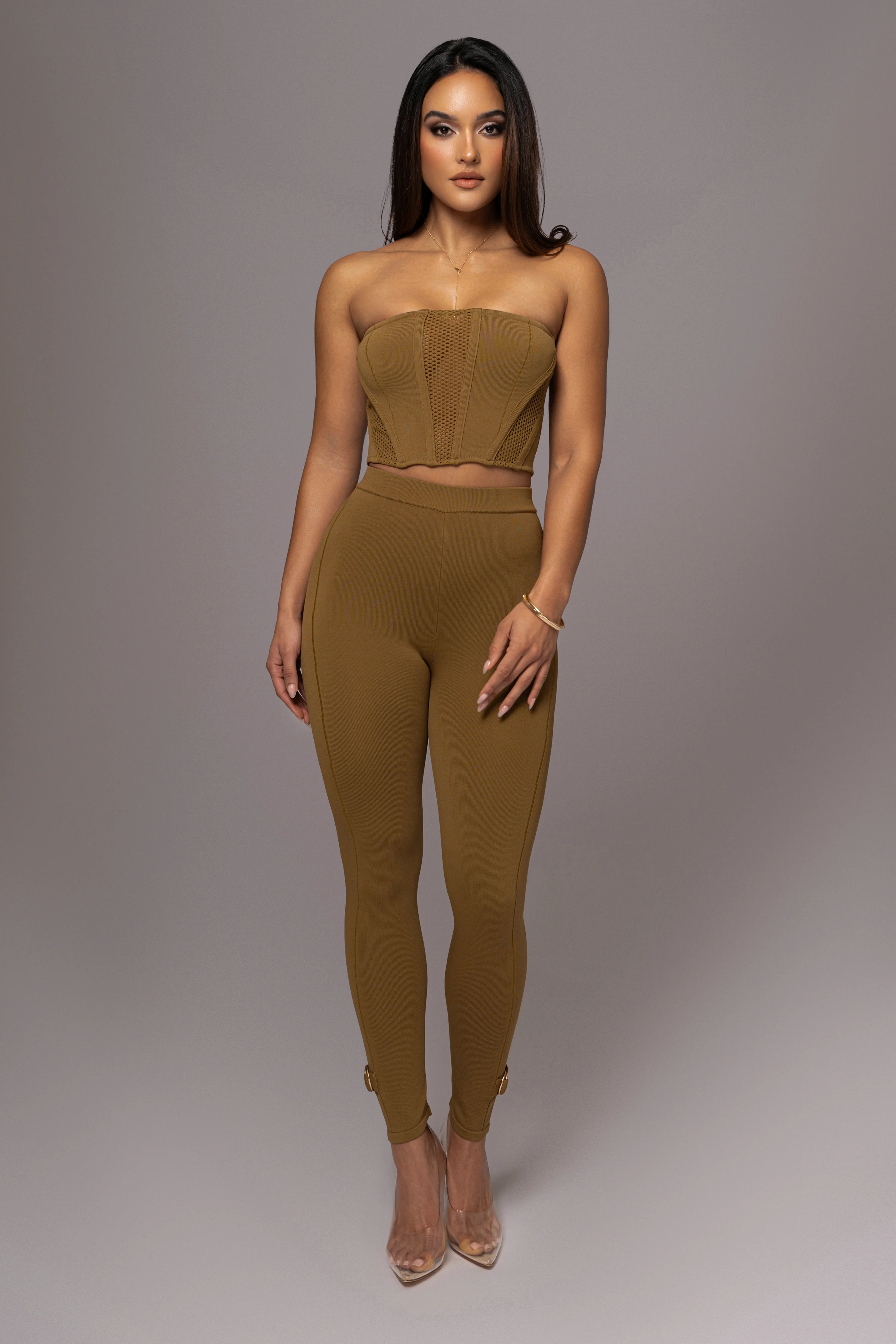 Olive Freda Knit Bustier - Image 6