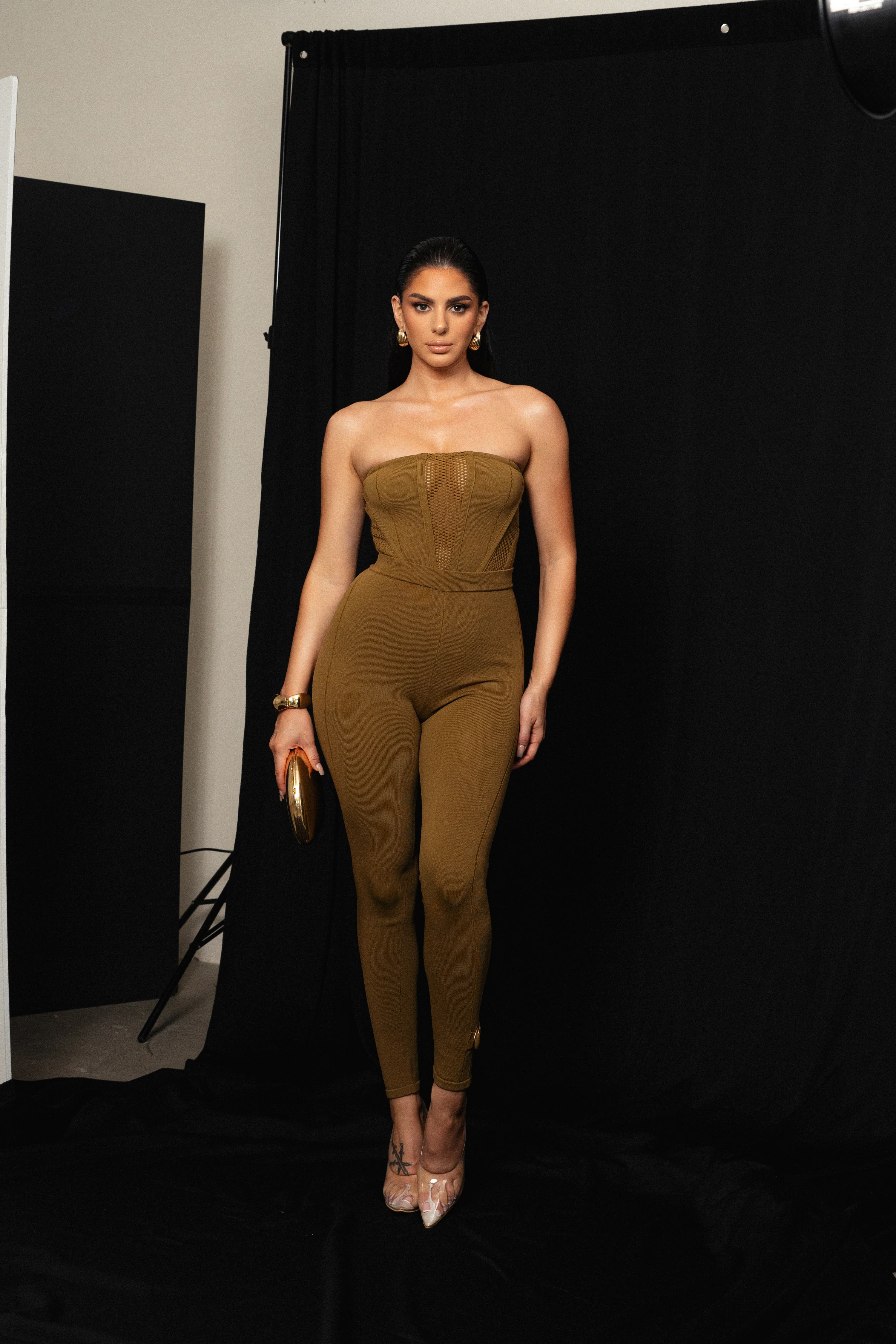 Olive Freda Knit Bustier - Image 8