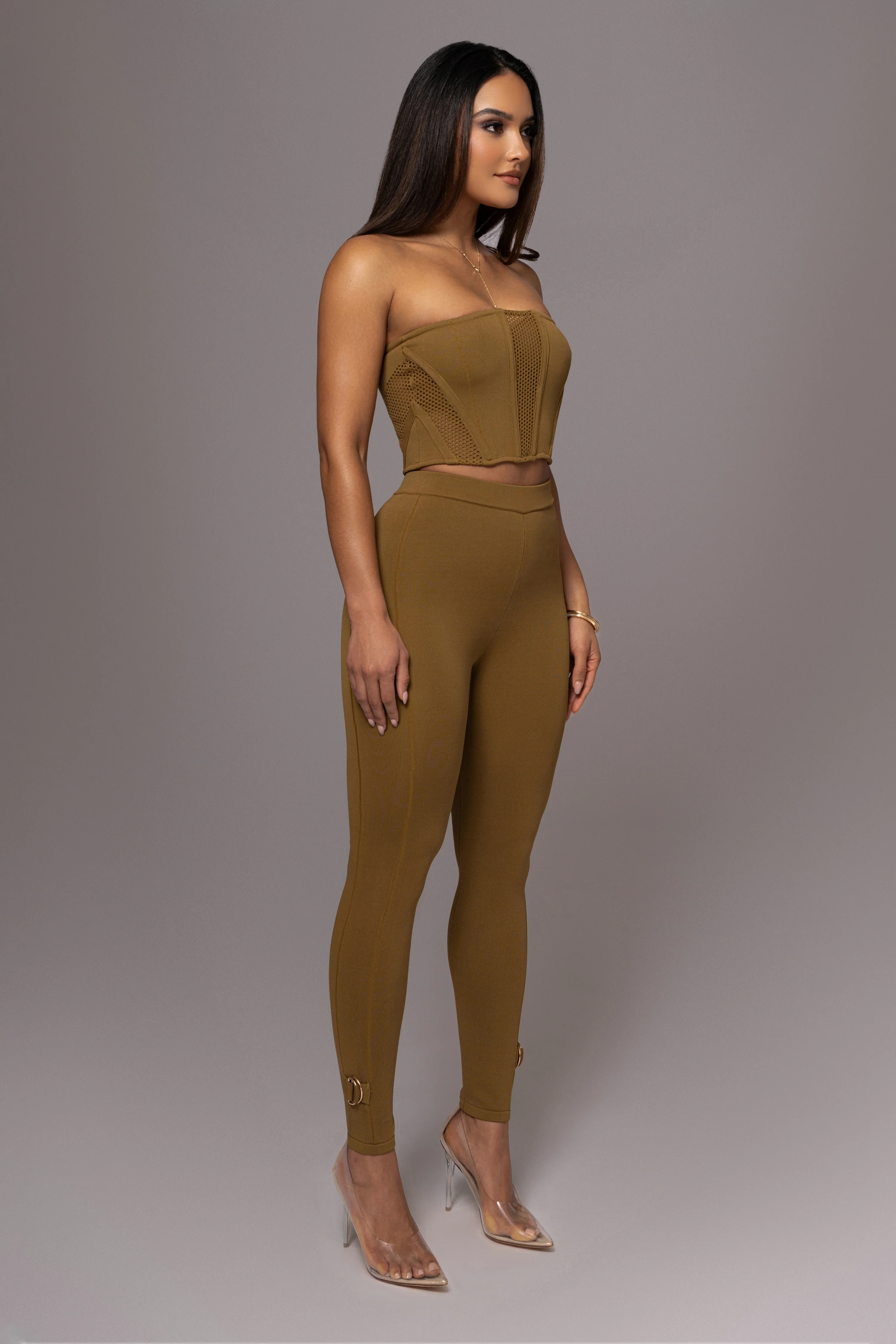 Olive Freda Knit Bustier - Image 9