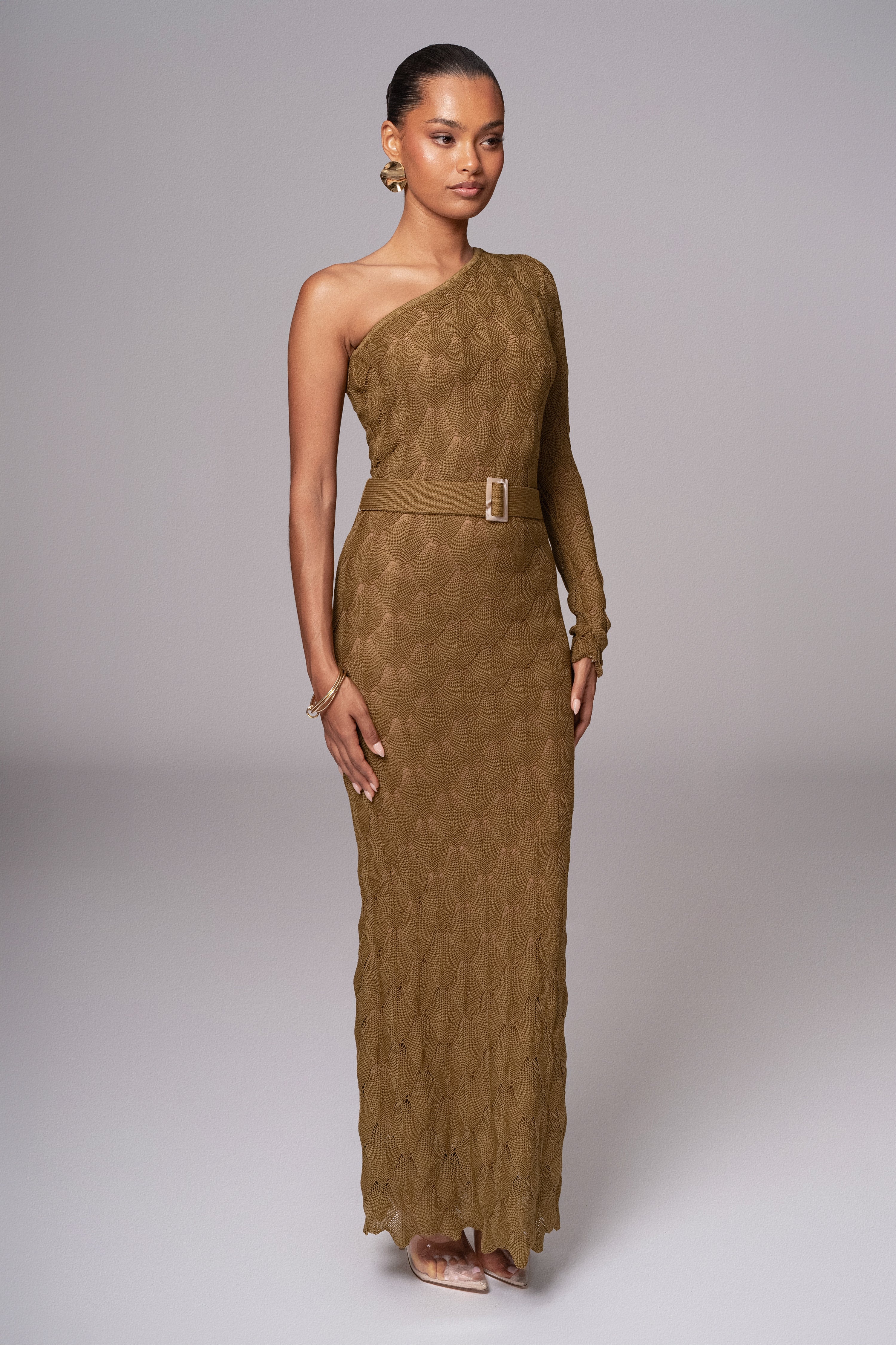 Olive La Costa One Shoulder Dress - Image 7