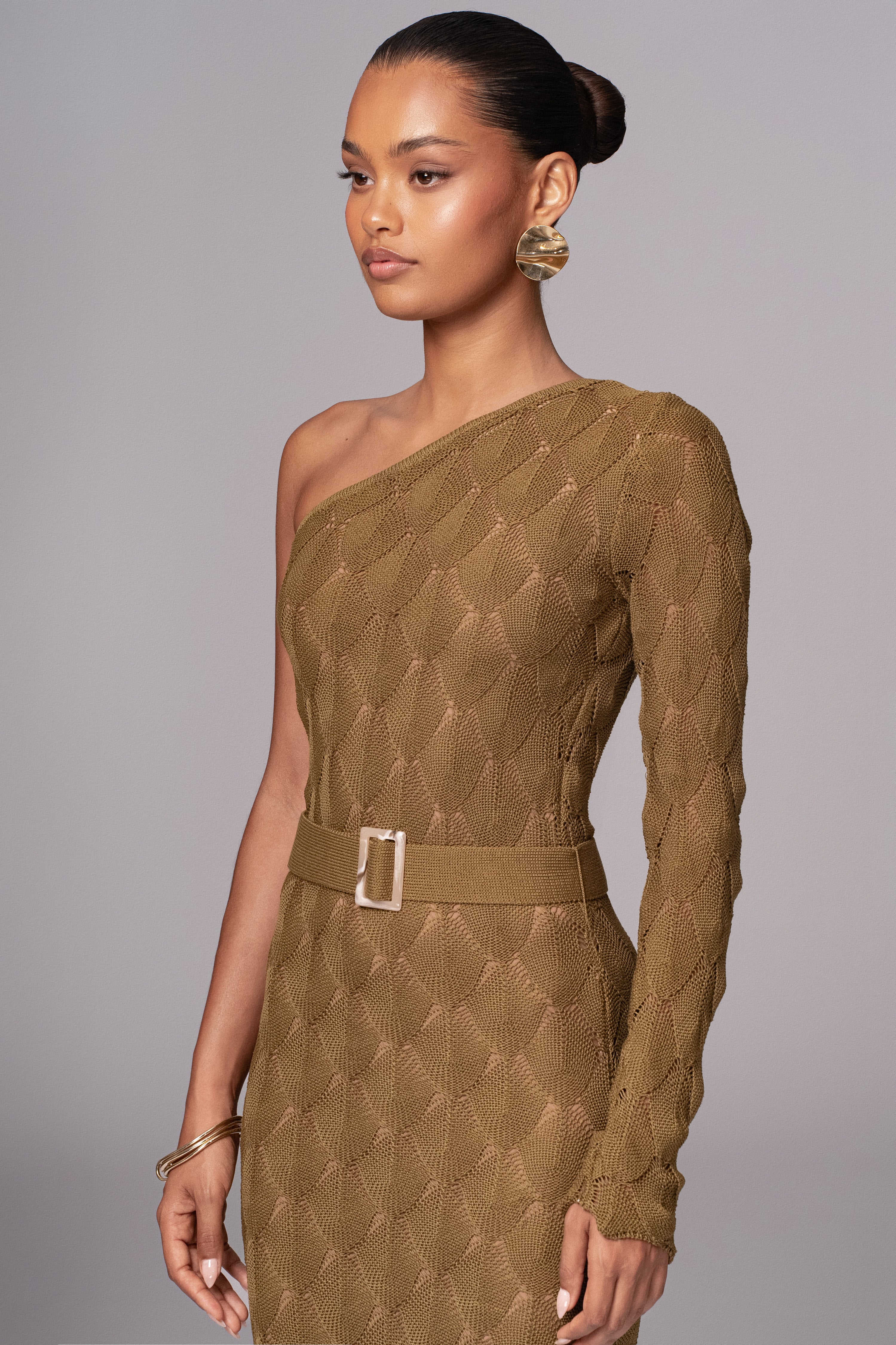 Olive La Costa One Shoulder Dress - Image 8