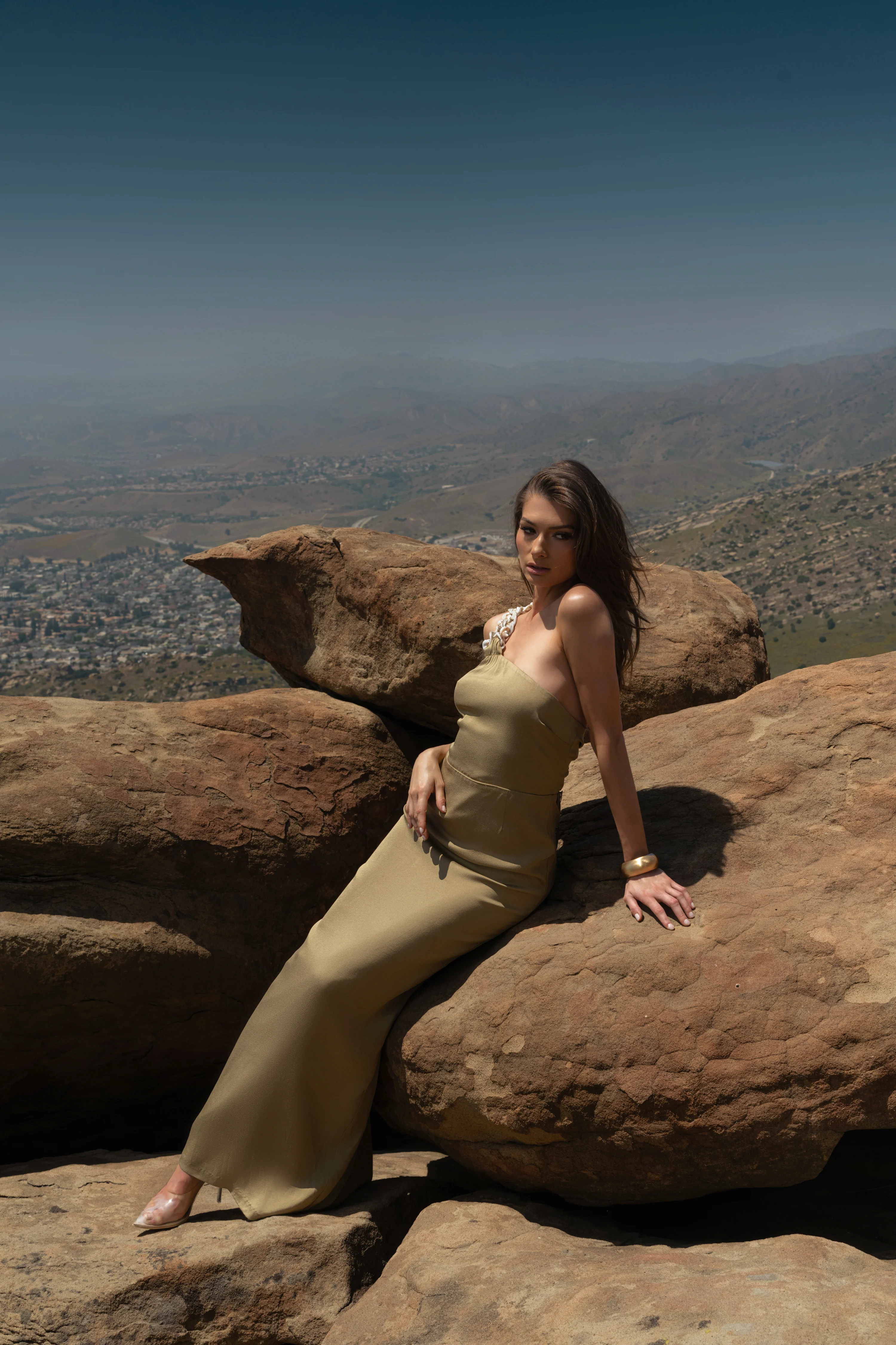 Olive Luxury Living Maxi Dress - Image 3