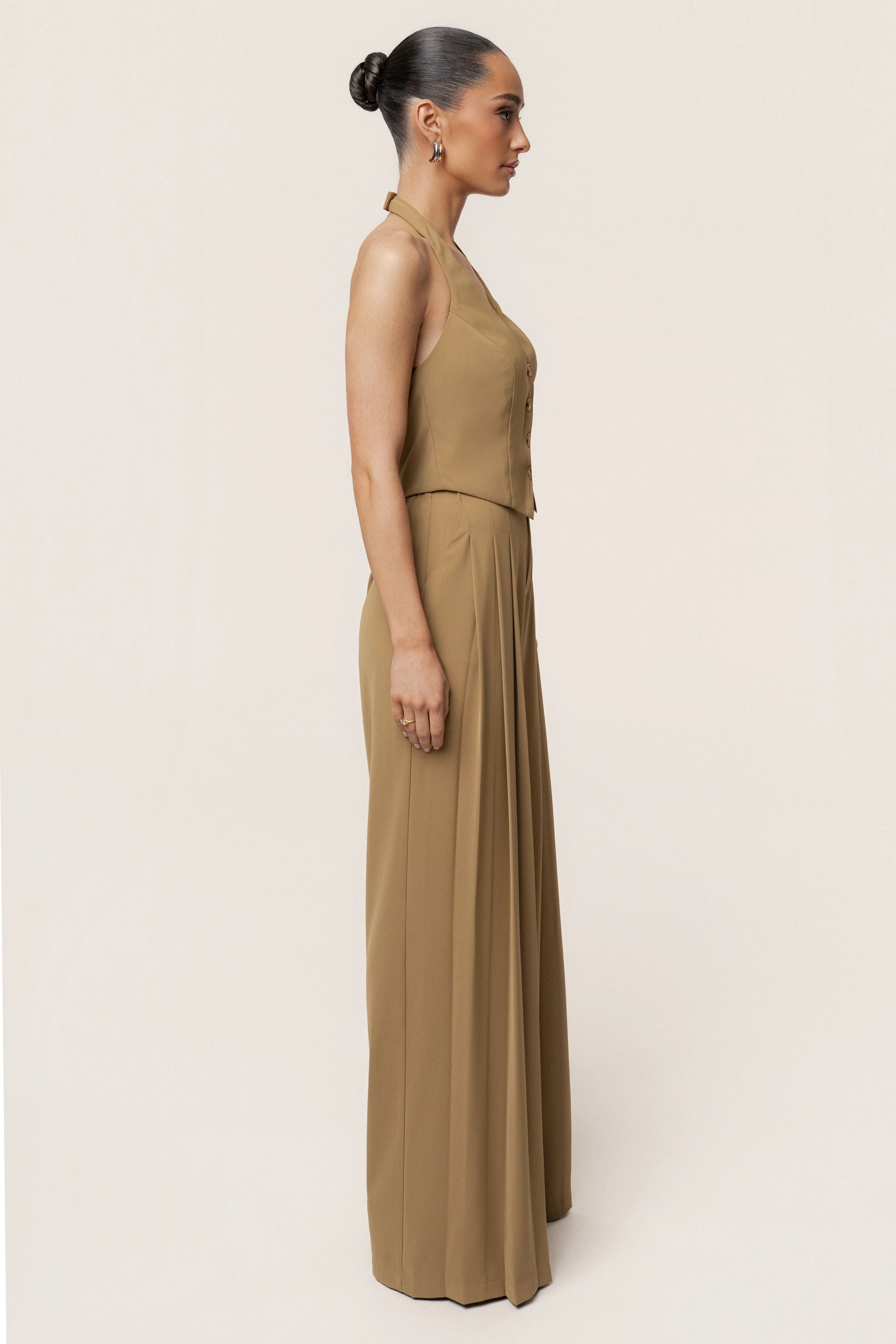 Olive Signature Elegance Trousers - Image 13