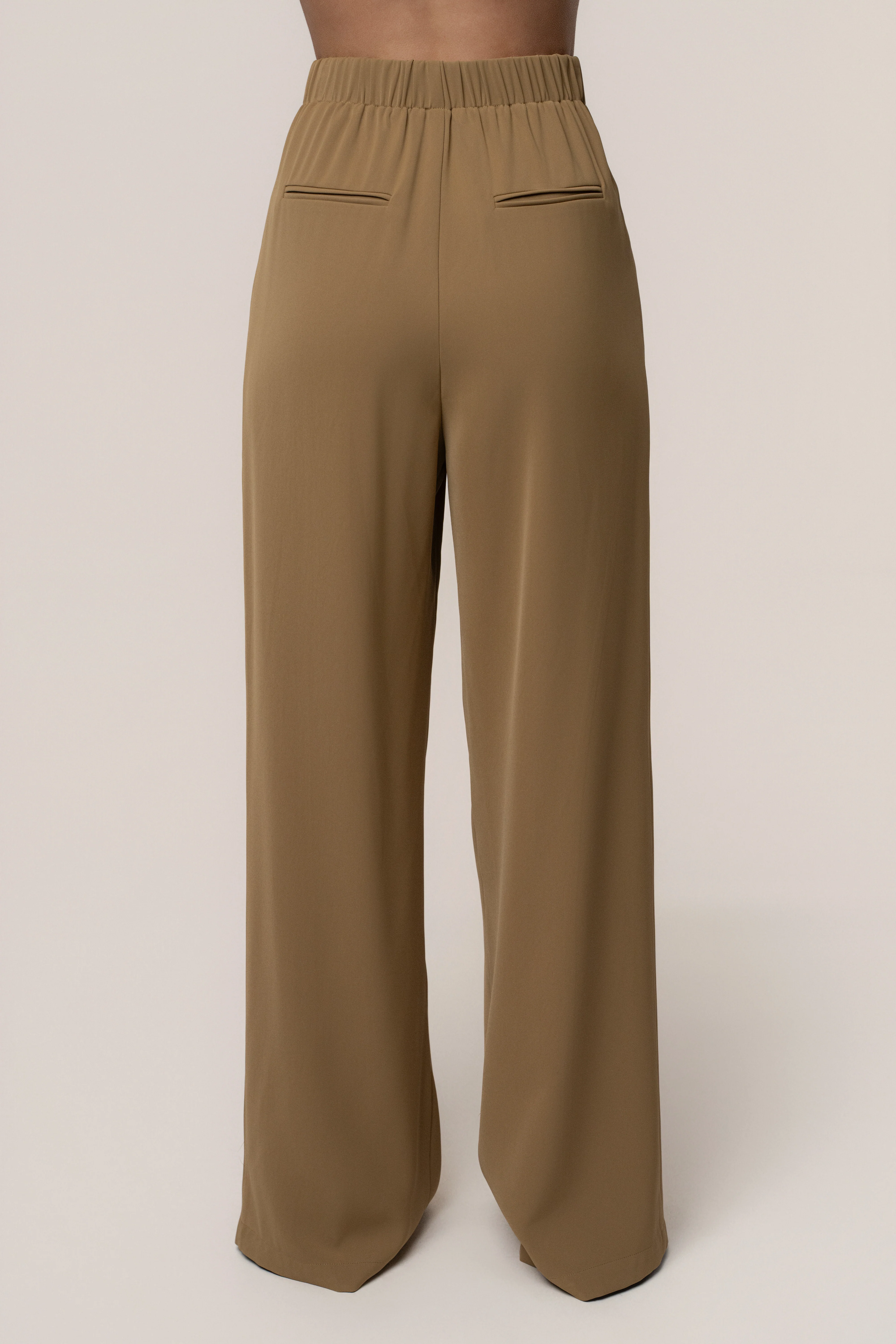 Olive Signature Elegance Trousers - Image 14
