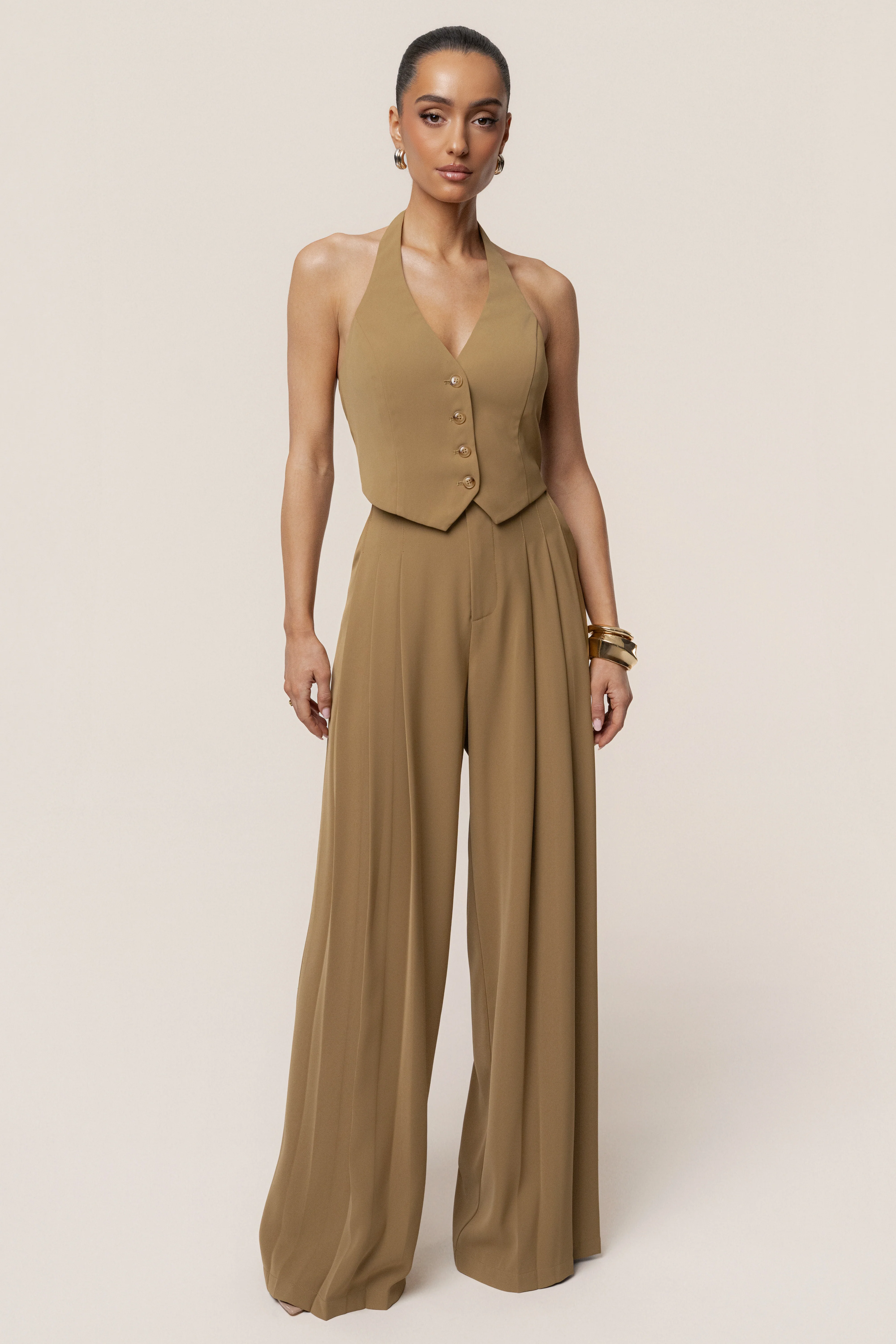 Olive Signature Elegance Vest - Image 10