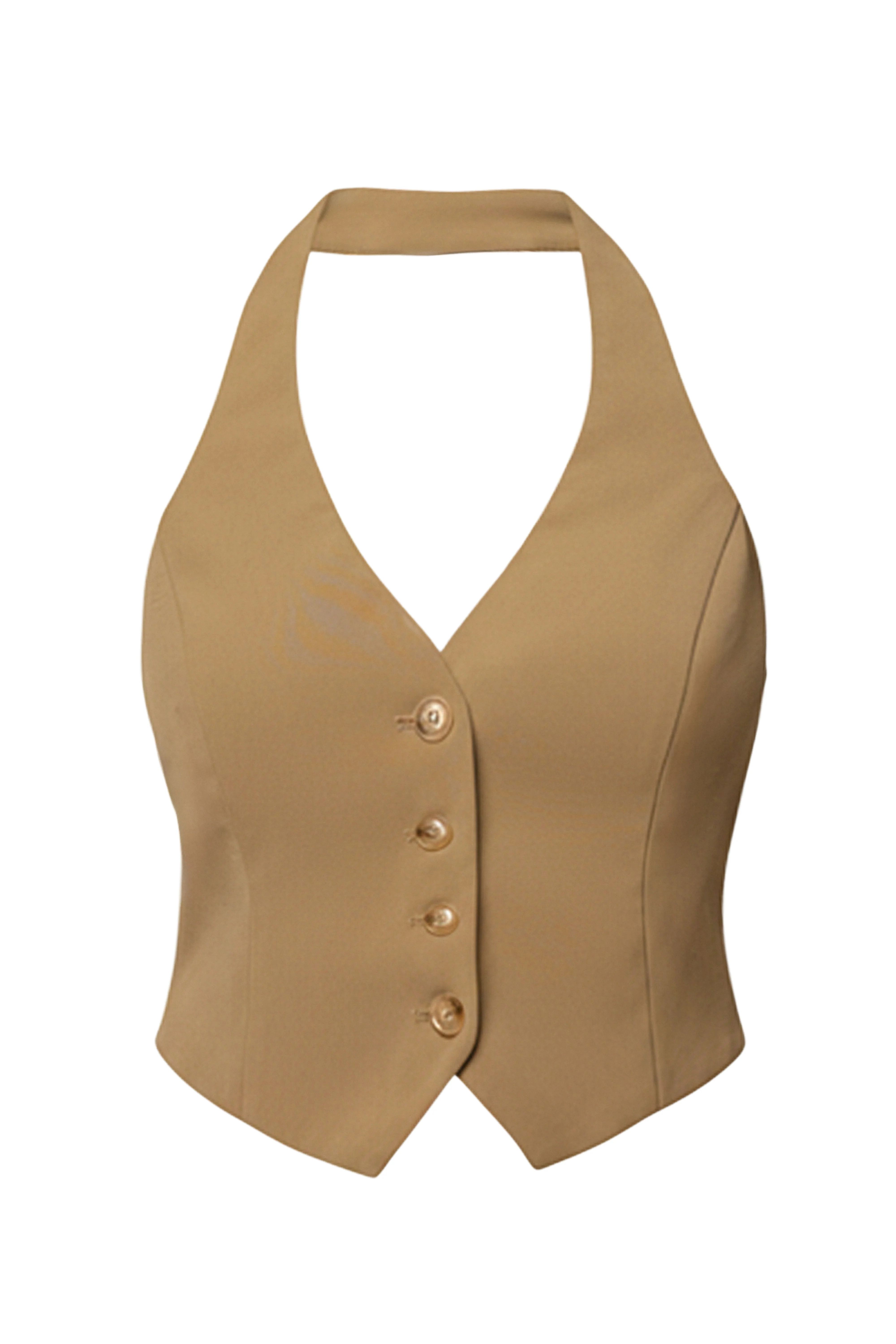 Olive Signature Elegance Vest - Image 3