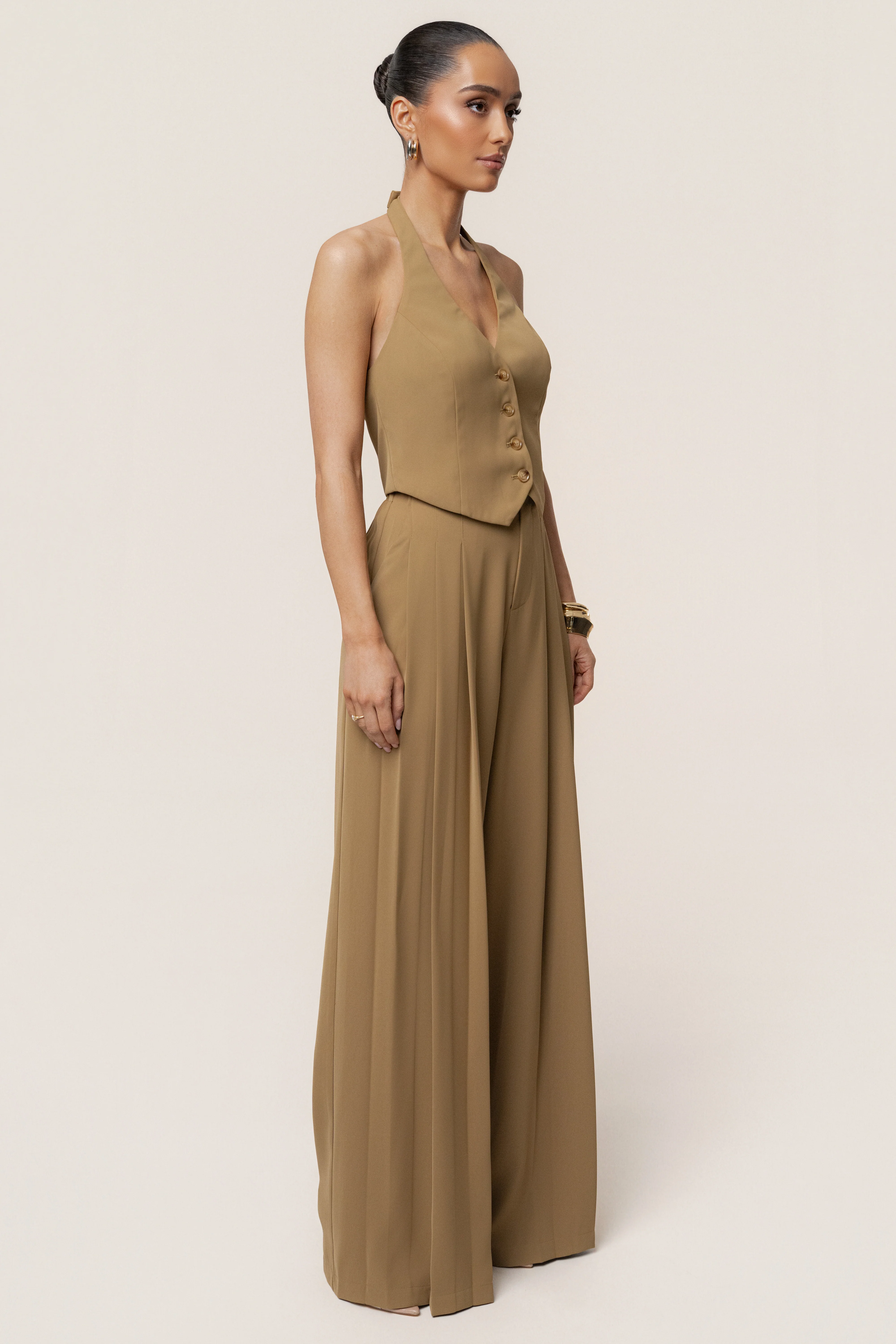 Olive Signature Elegance Vest - Image 9
