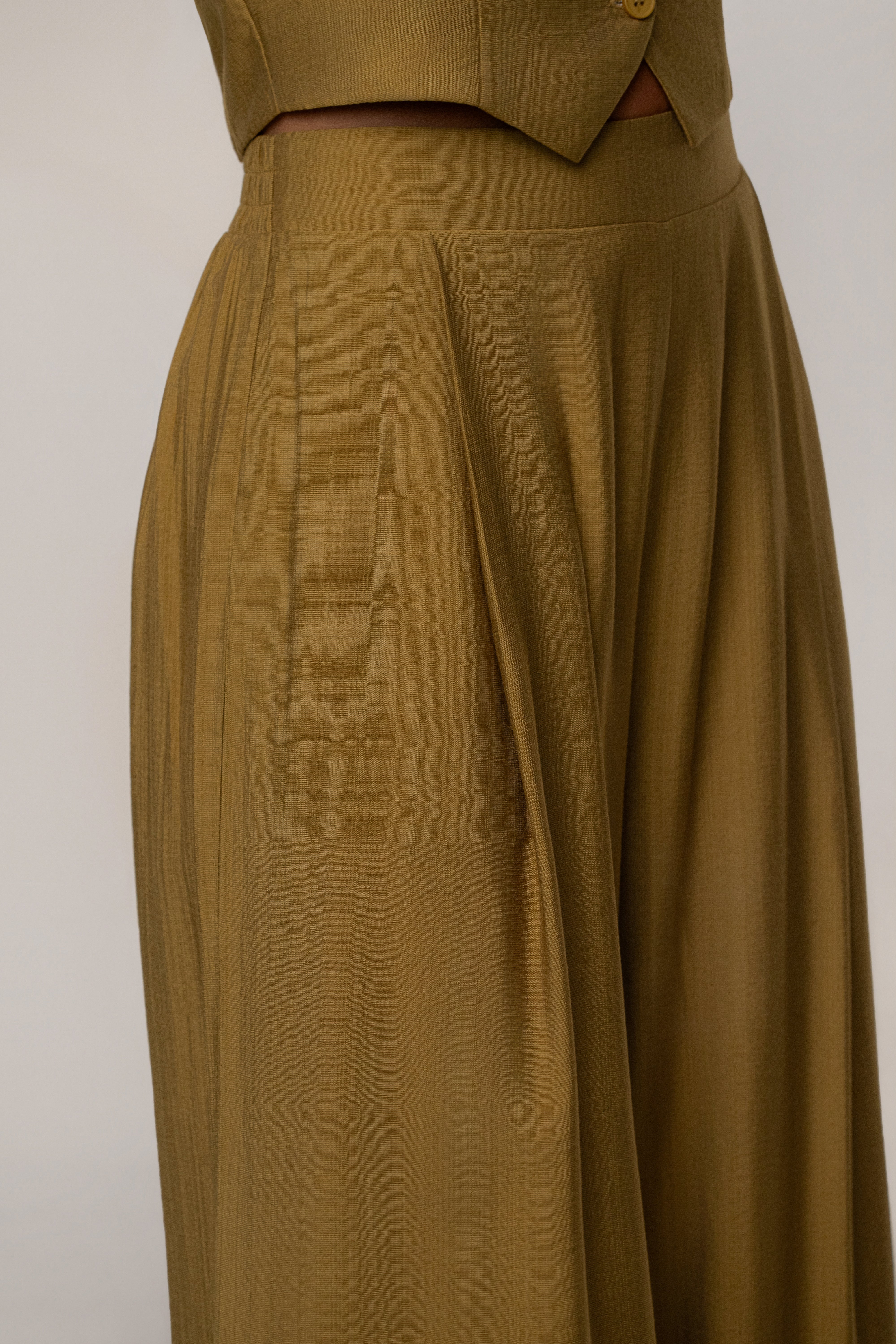 Olive Tropical Daze Pant Set - Image 10