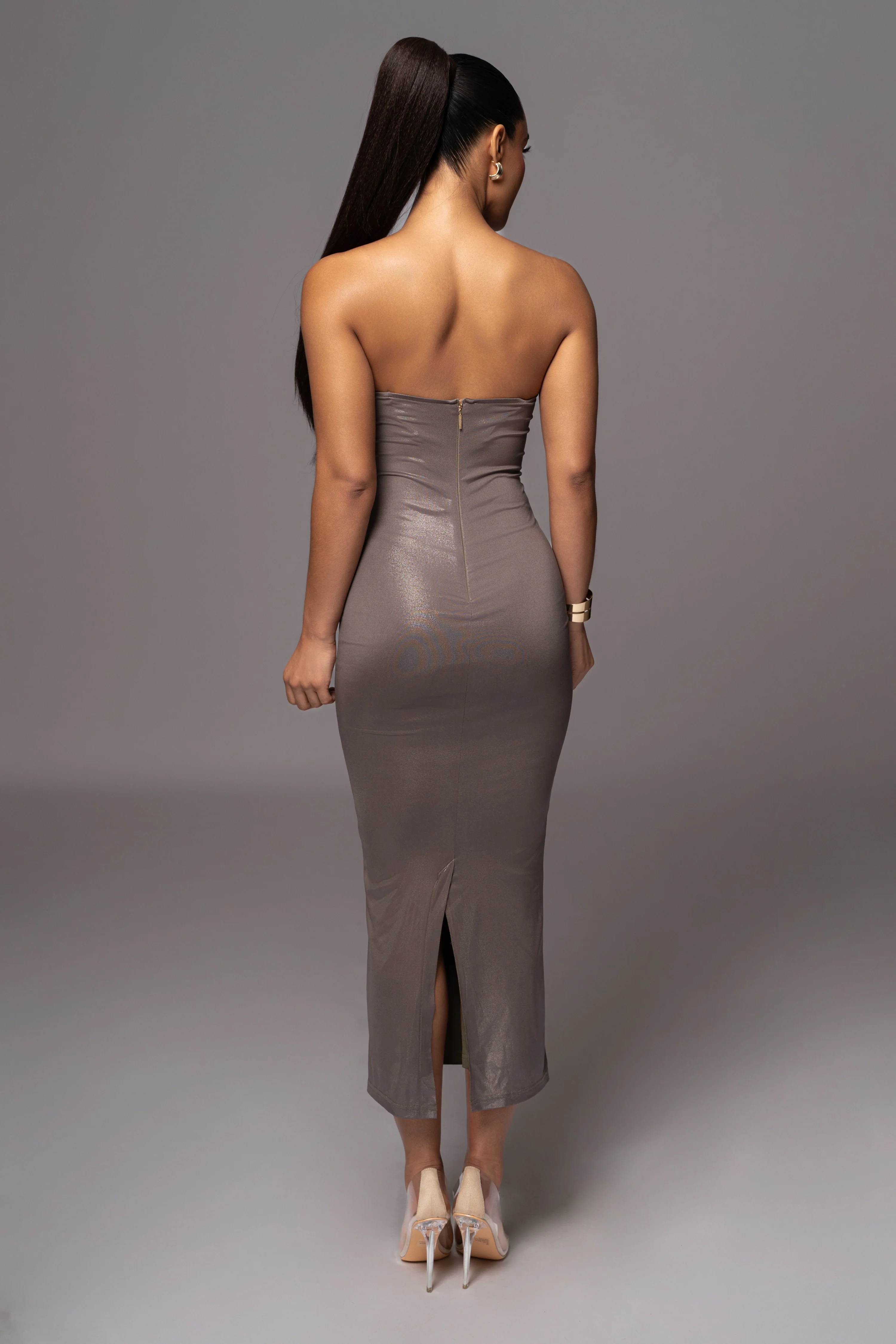 Olive Visions Of You Midi Dress - Image 11