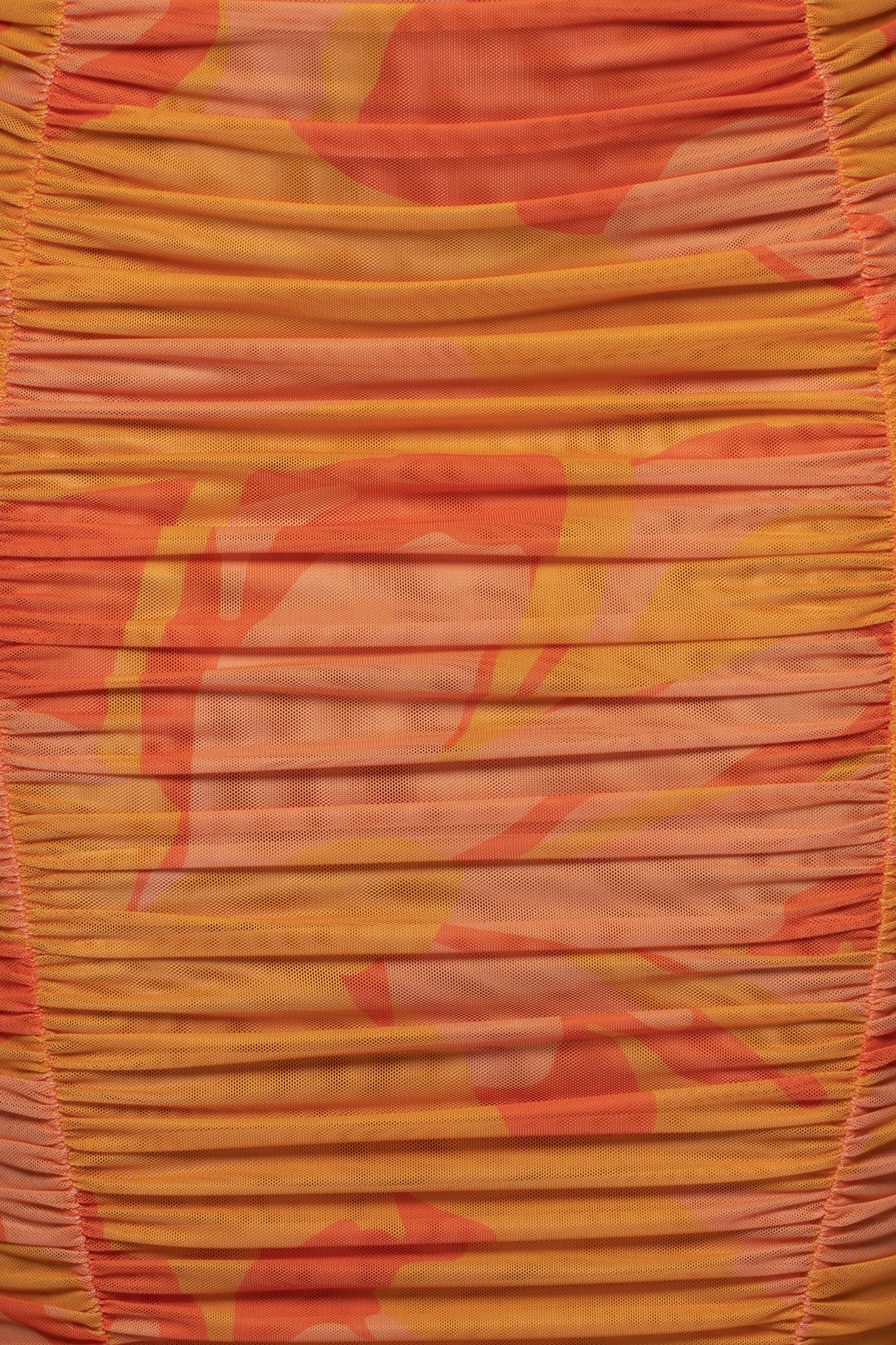 Orange Costa Rica Floral Skirt - Image 9