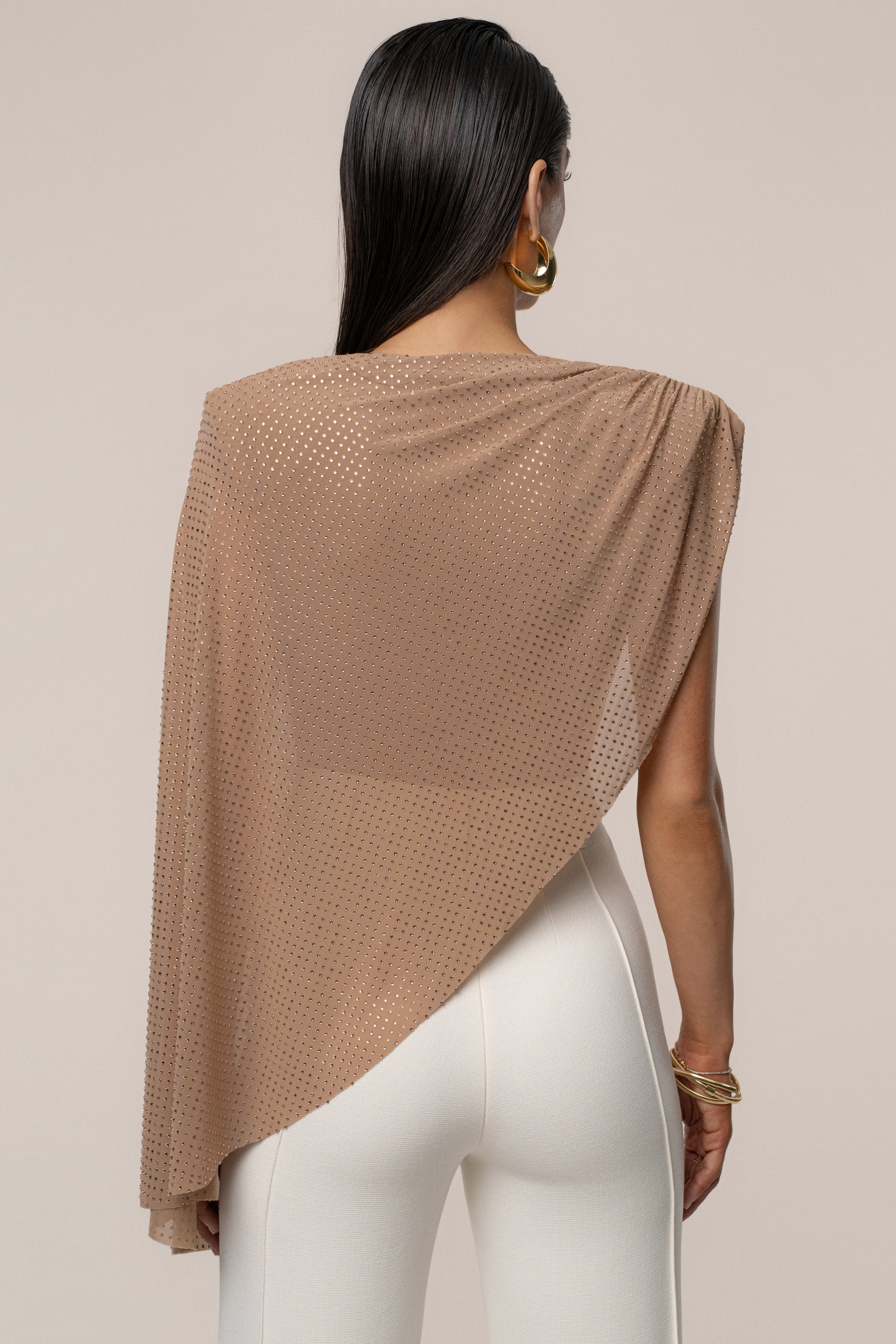 Pecan Draped Dreams Hot Fix Top - Image 11