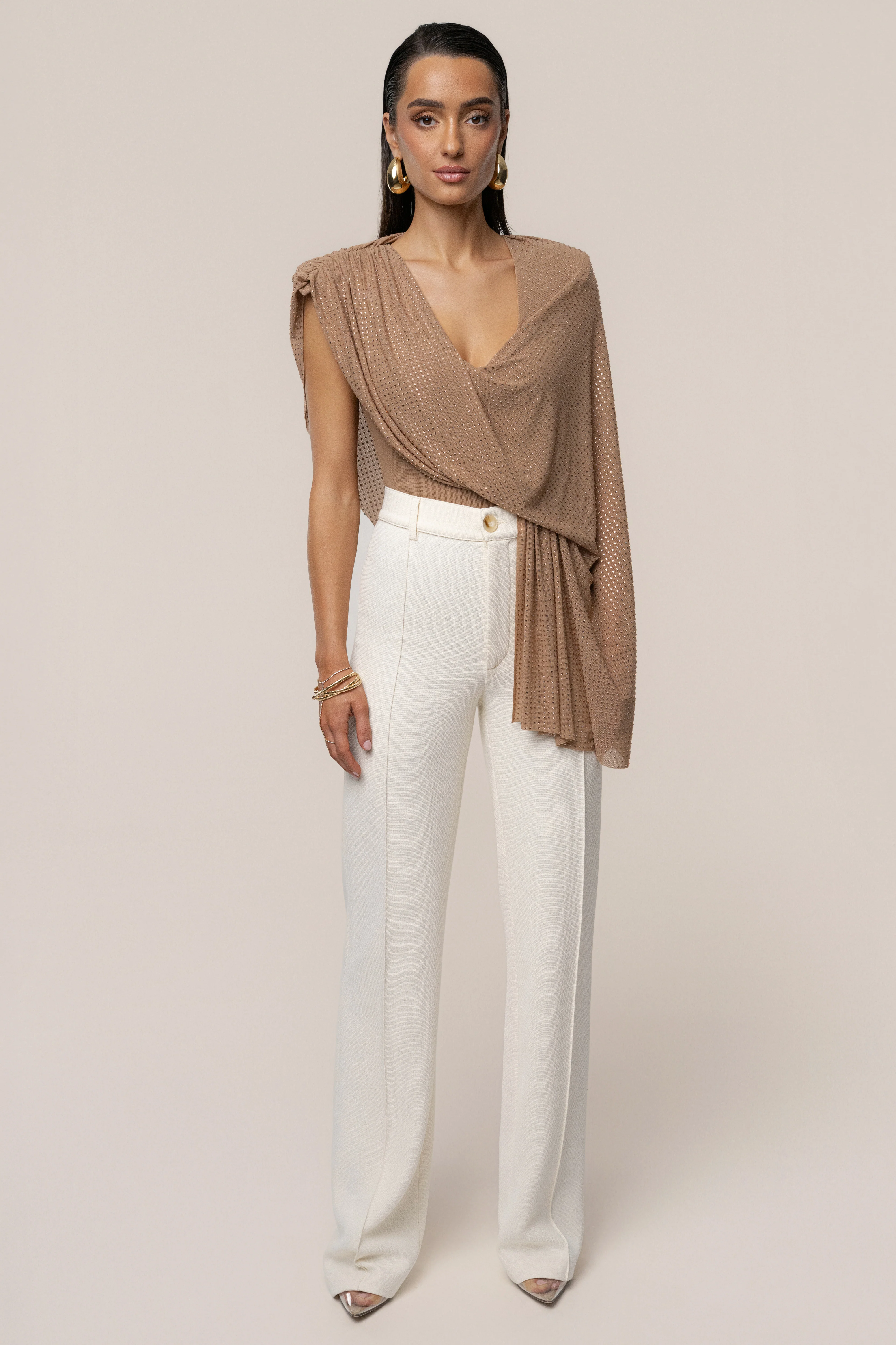 Pecan Draped Dreams Hot Fix Top - Image 2