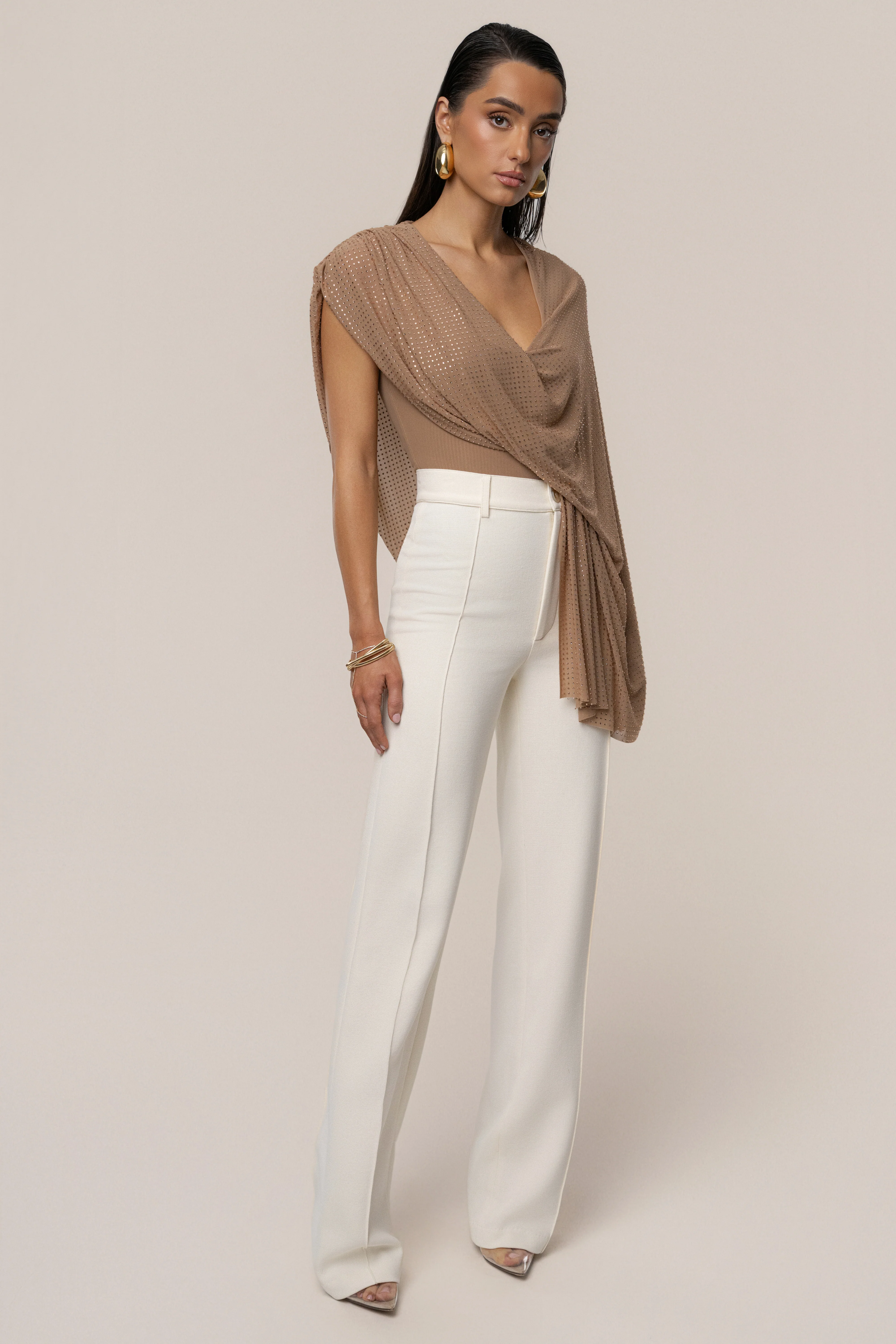 Pecan Draped Dreams Hot Fix Top - Image 4