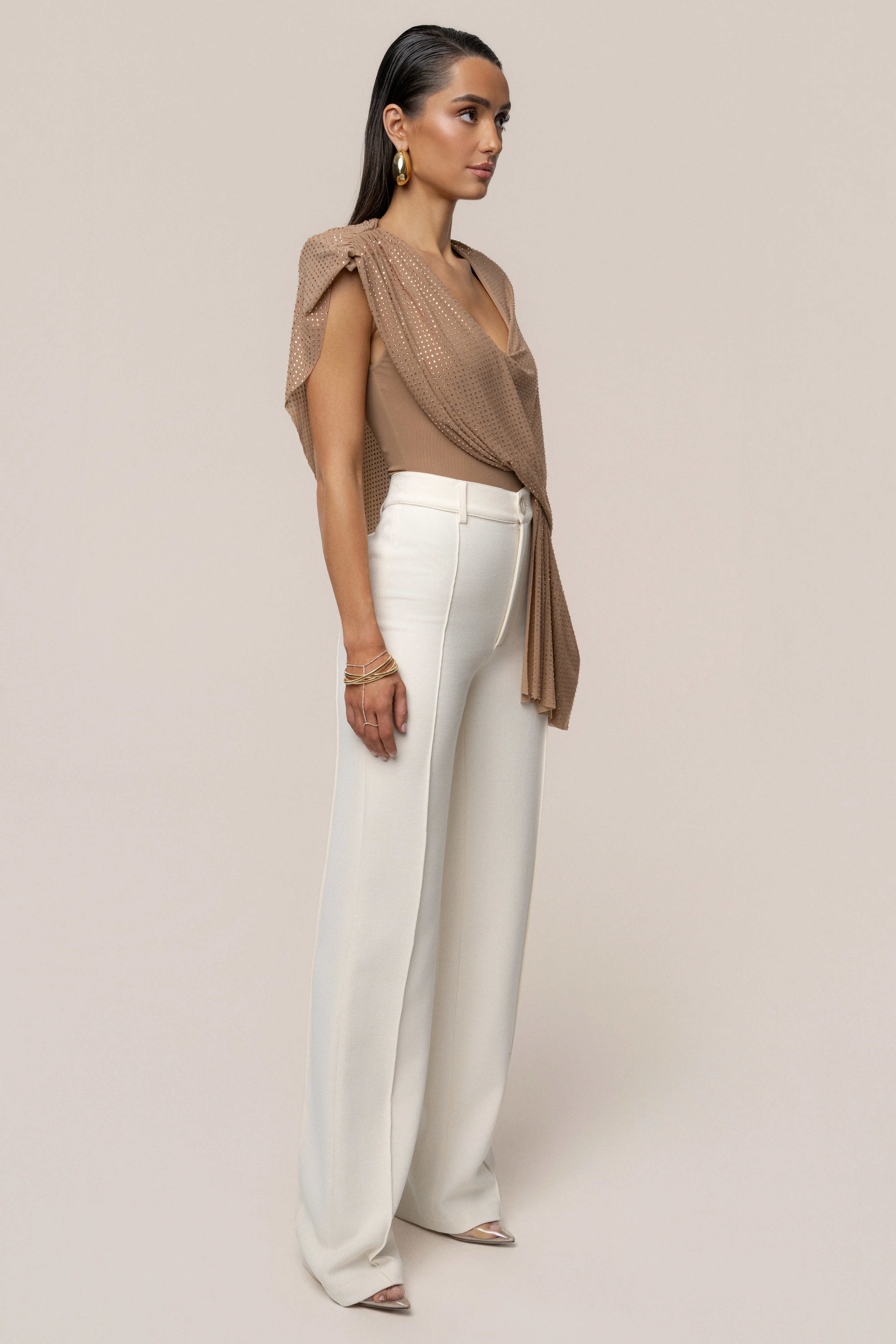 Pecan Draped Dreams Hot Fix Top - Image 6