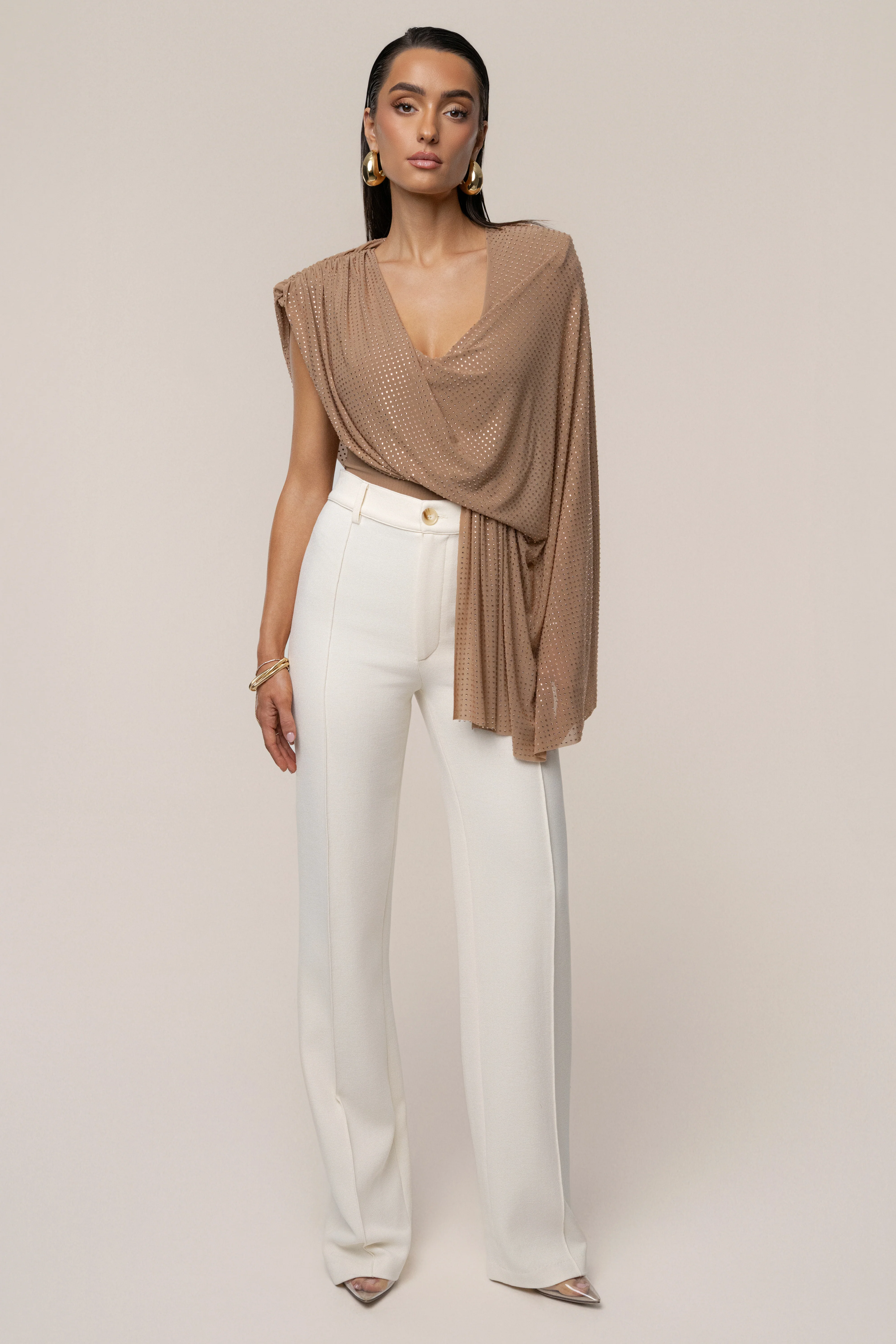 Pecan Draped Dreams Hot Fix Top - Image 8