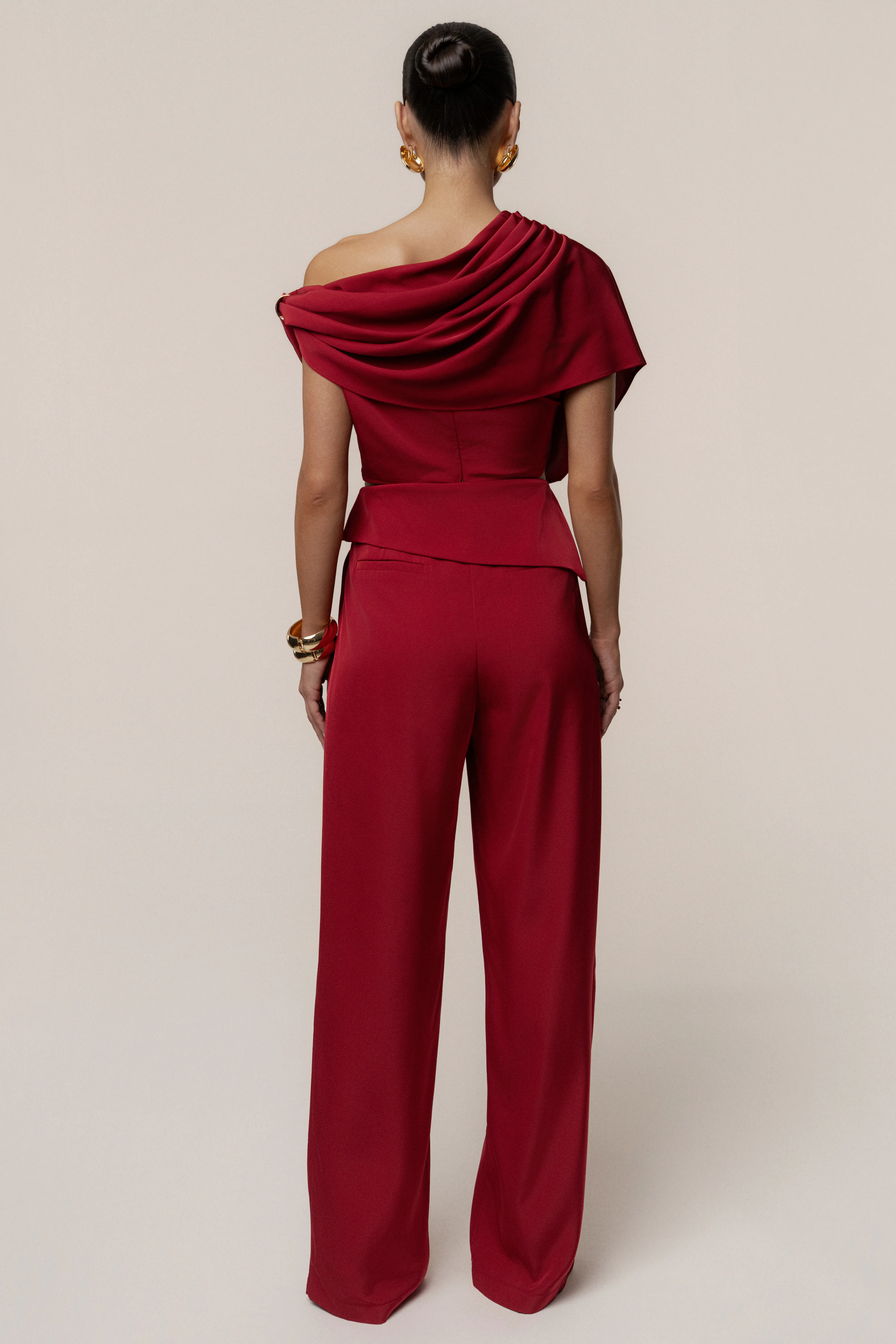 Red Executive Trousers - Image 12
