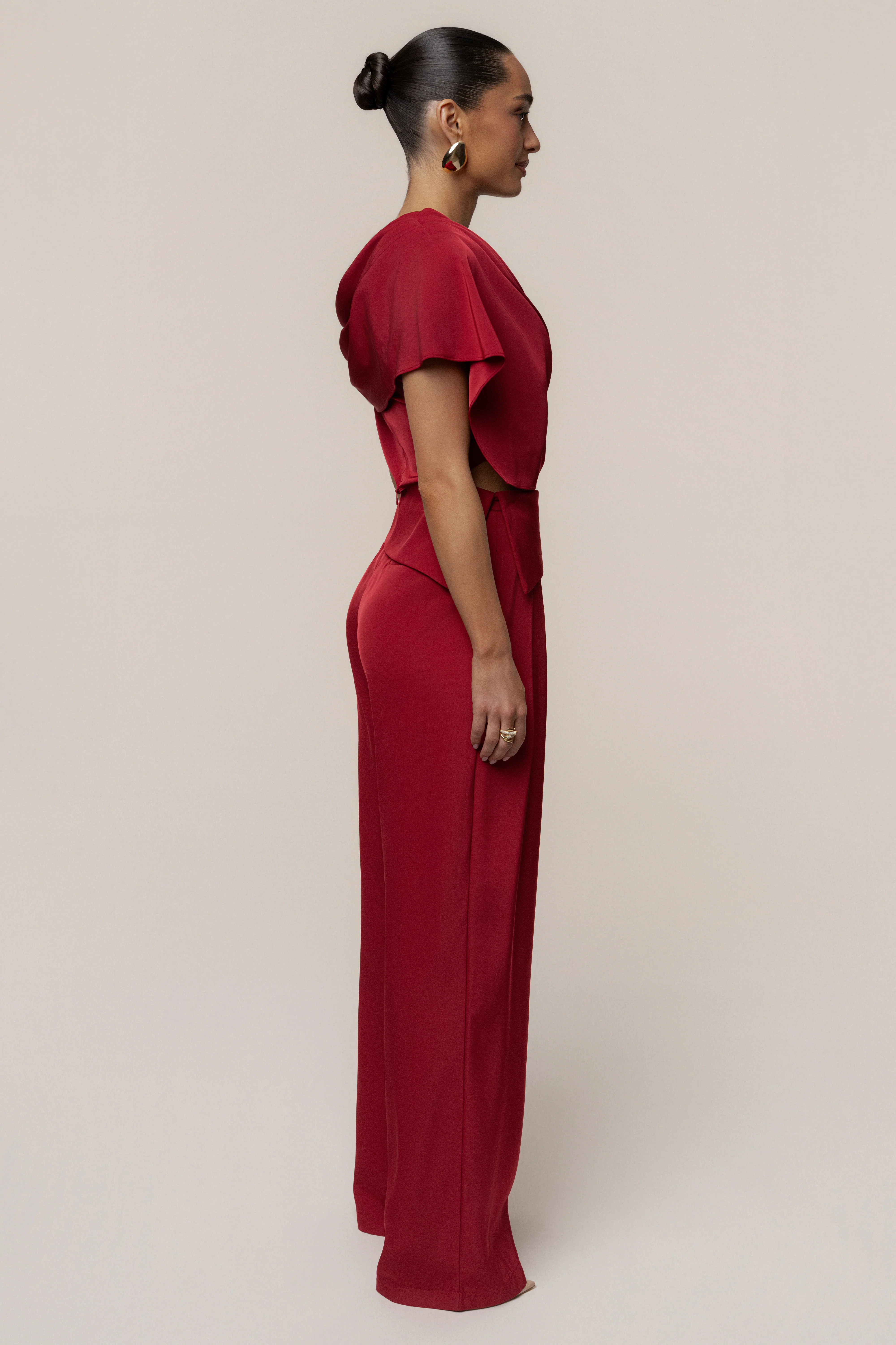 Red Executive Trousers - Image 9