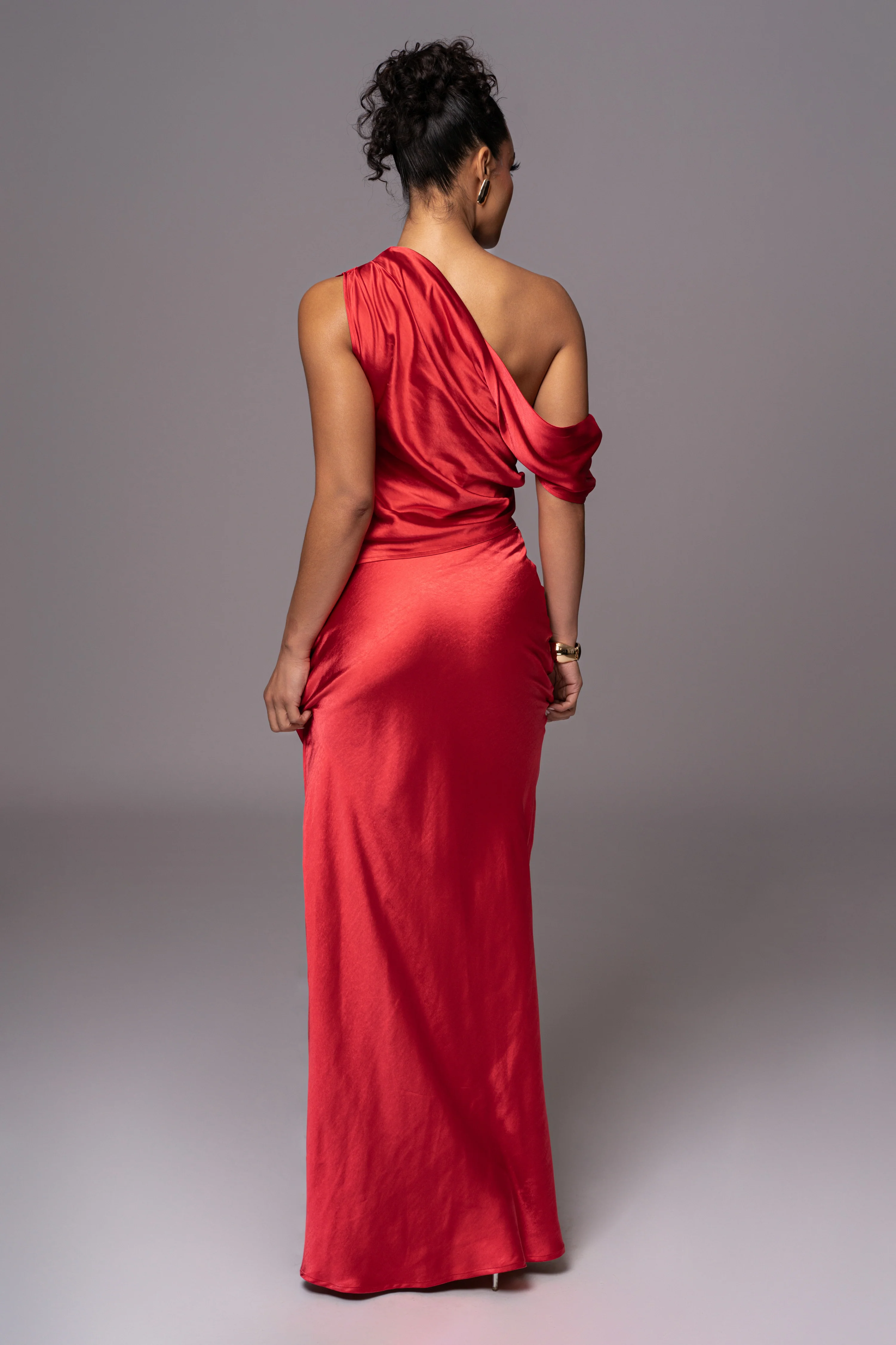 Red Rosi Asymmetrical Top - Image 13